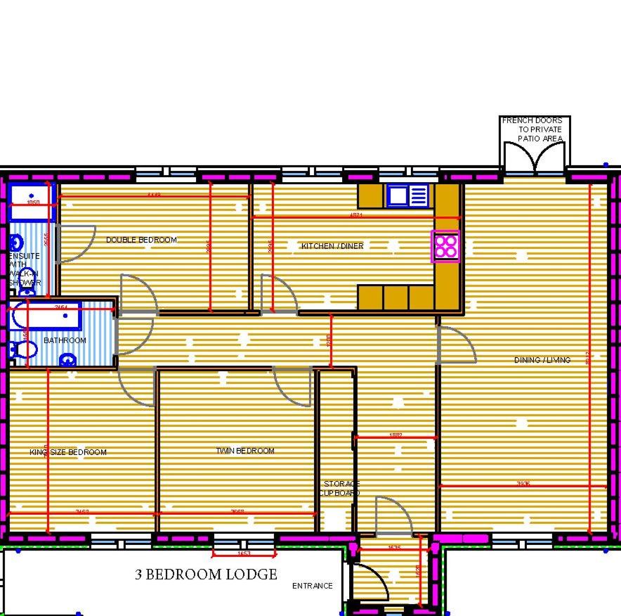Westertonhill Newbuild Lodges with Private Hot Tub Hire Available