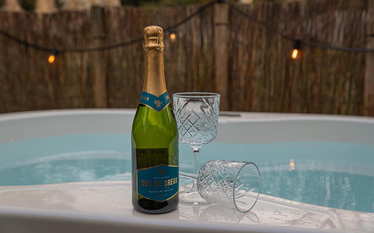 Boholodges 2 pers met hottub