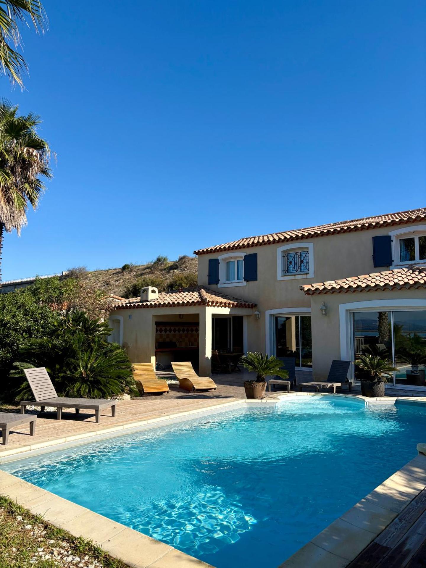 Villa piscine privée superbe Vue Etang Leucate 8JBART580