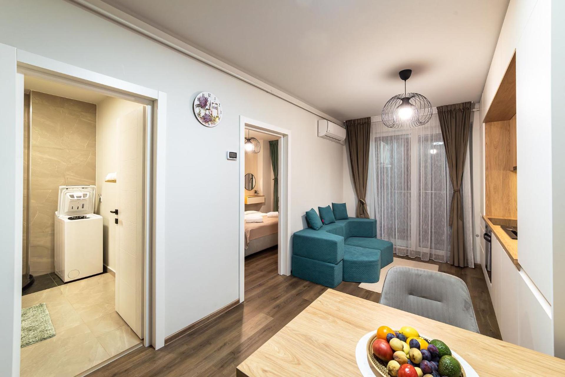 Appartamento con 1 Camera da Letto con Balcone e Vista Città