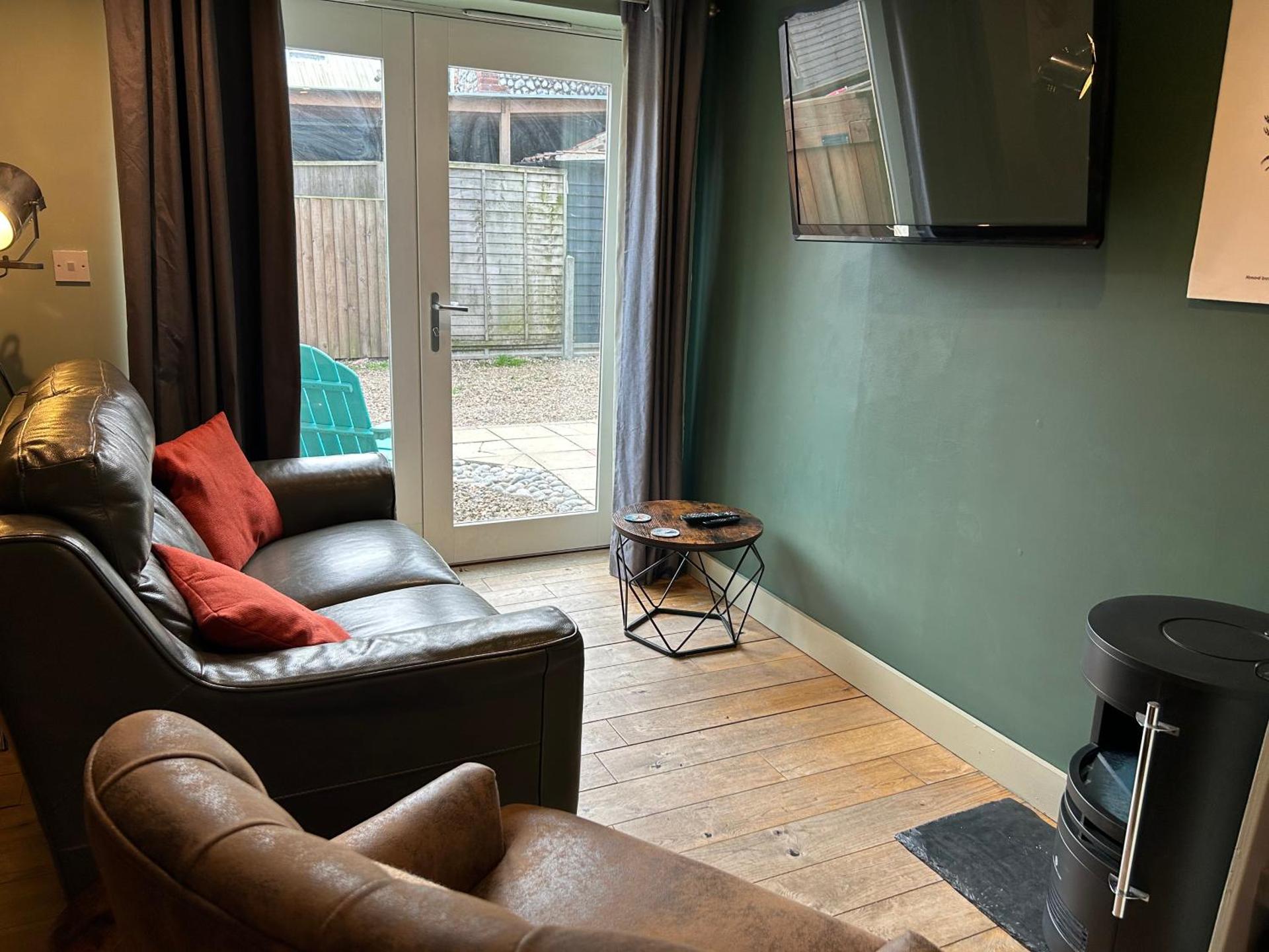 Beach hut seaside cottage