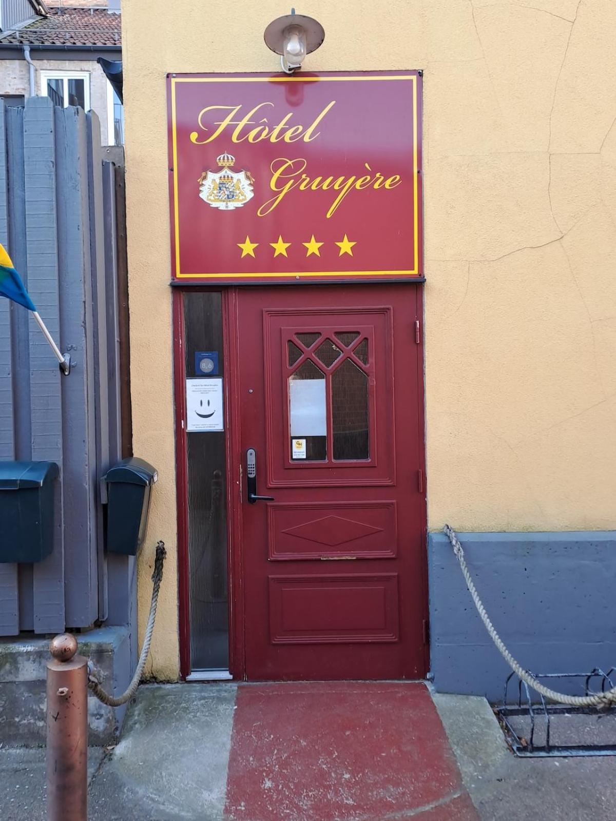 Sveriges minsta Hotell! Hôtel Gruyère