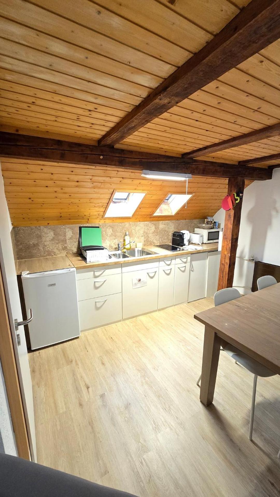 Cozy studio with Roof Terrace for 3