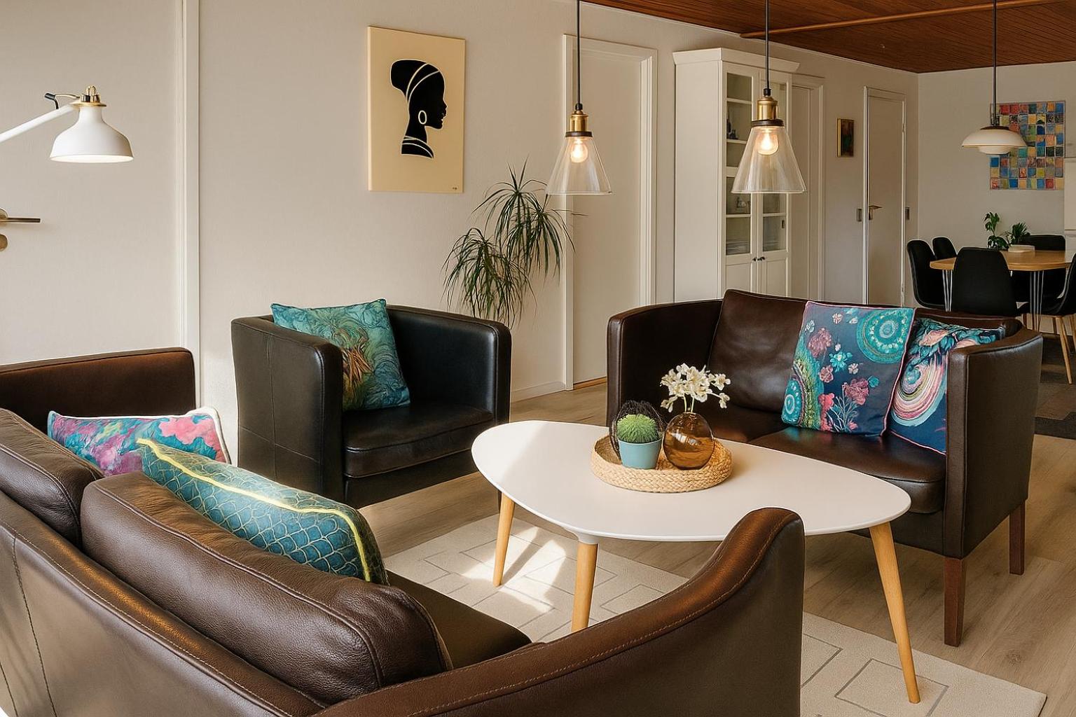 Havhuset I Øster Hurup - i byen, ved stranden