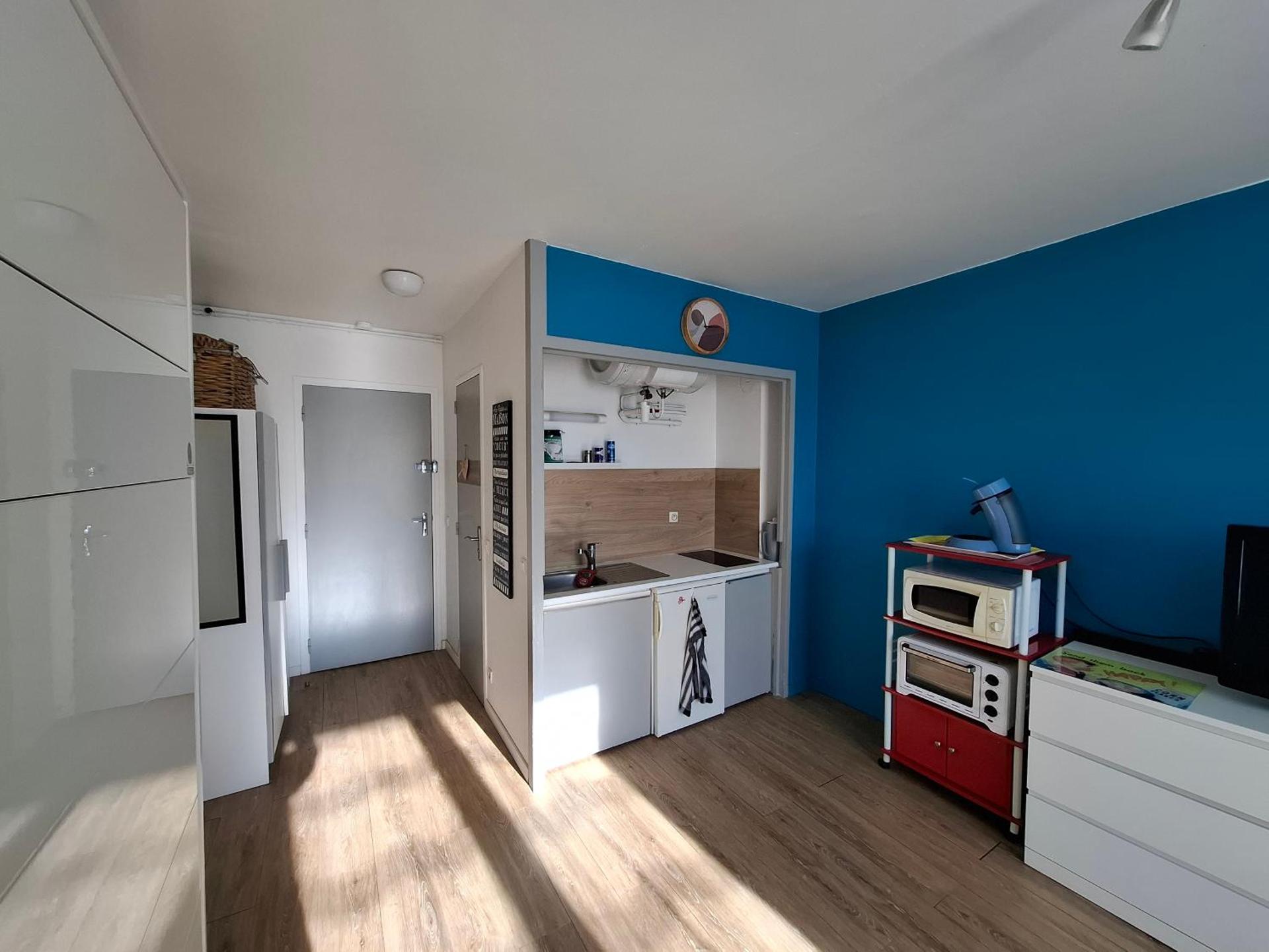 Studio bord de mer en résidence MERVILLE FRANCEVILLE PLAGE