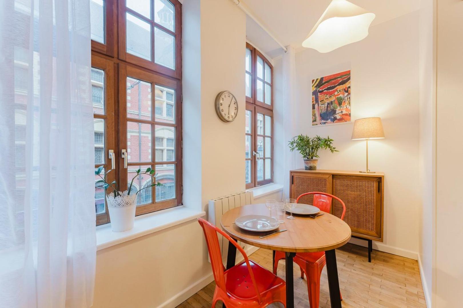 Apartment in a typical Lille street