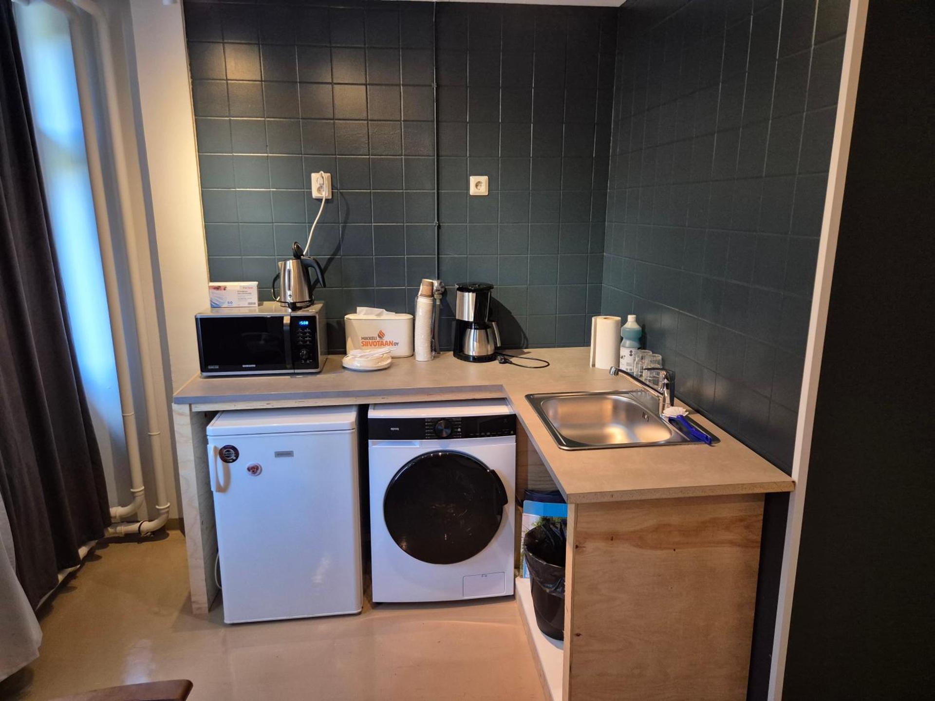 NATO bunker with nice bed and appliancies