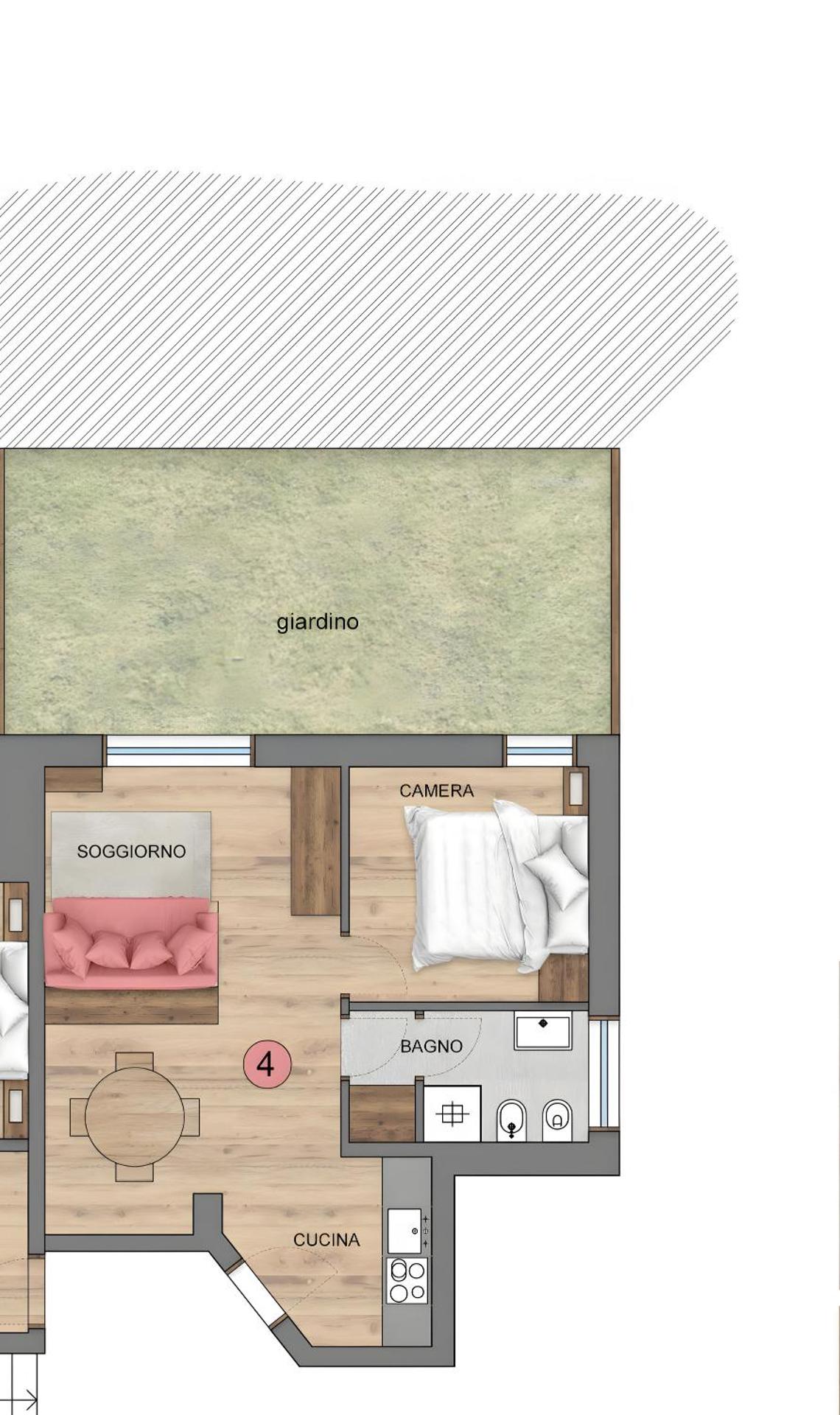 Residence Larice Bianco App n4