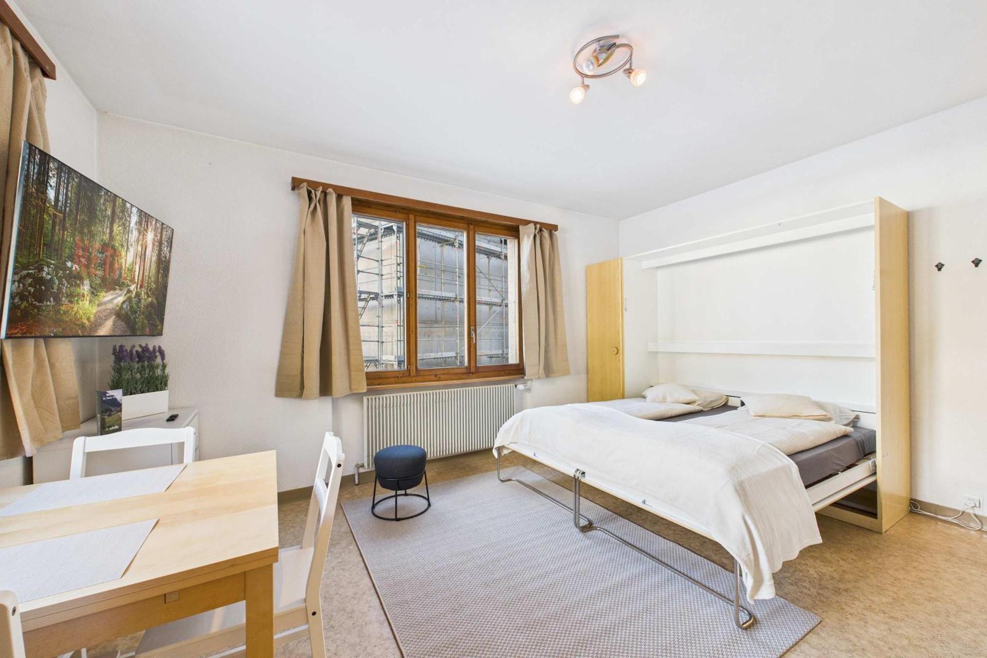 Studio in Saas-Grund quiet and centrally located