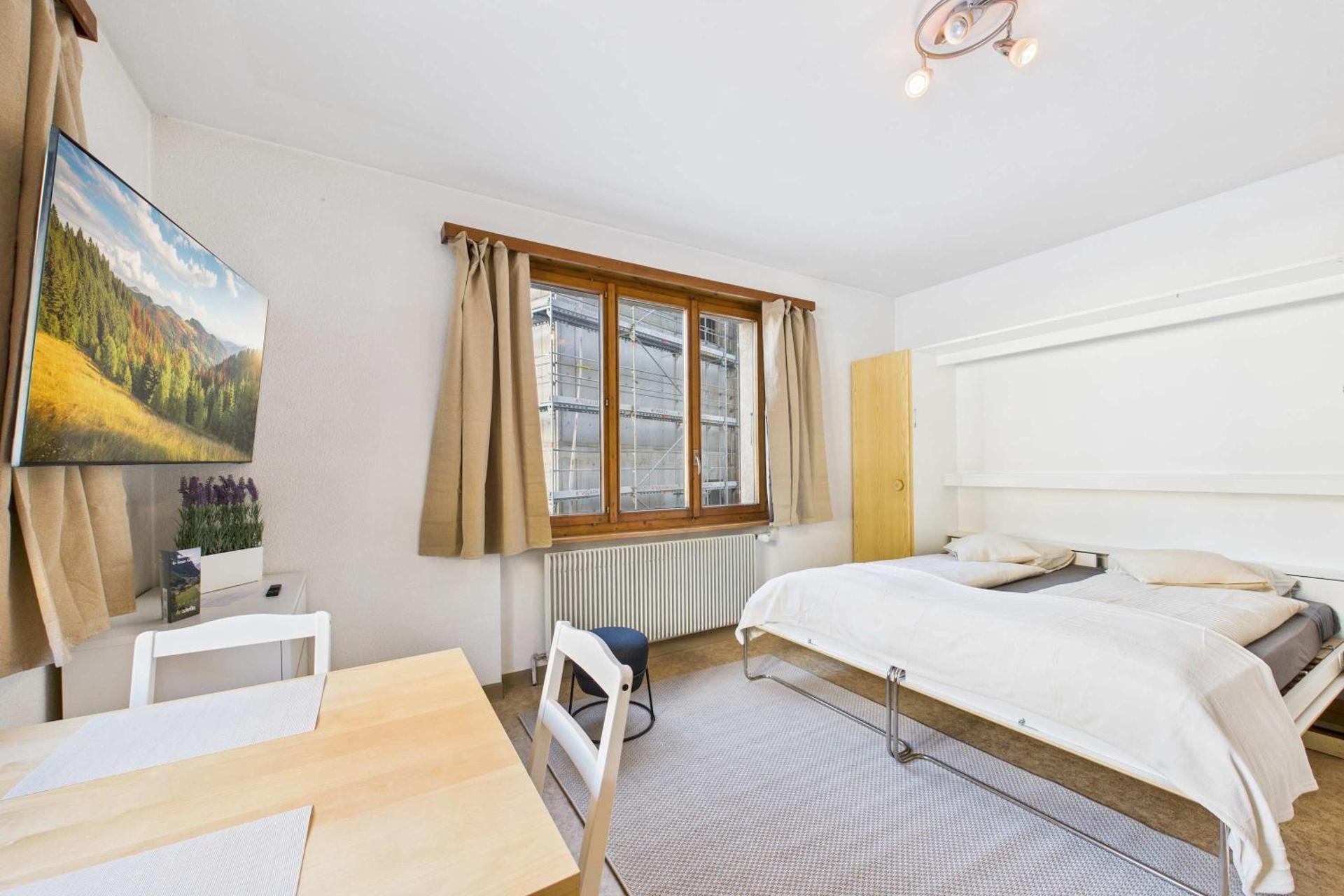 Studio in Saas-Grund quiet and centrally located