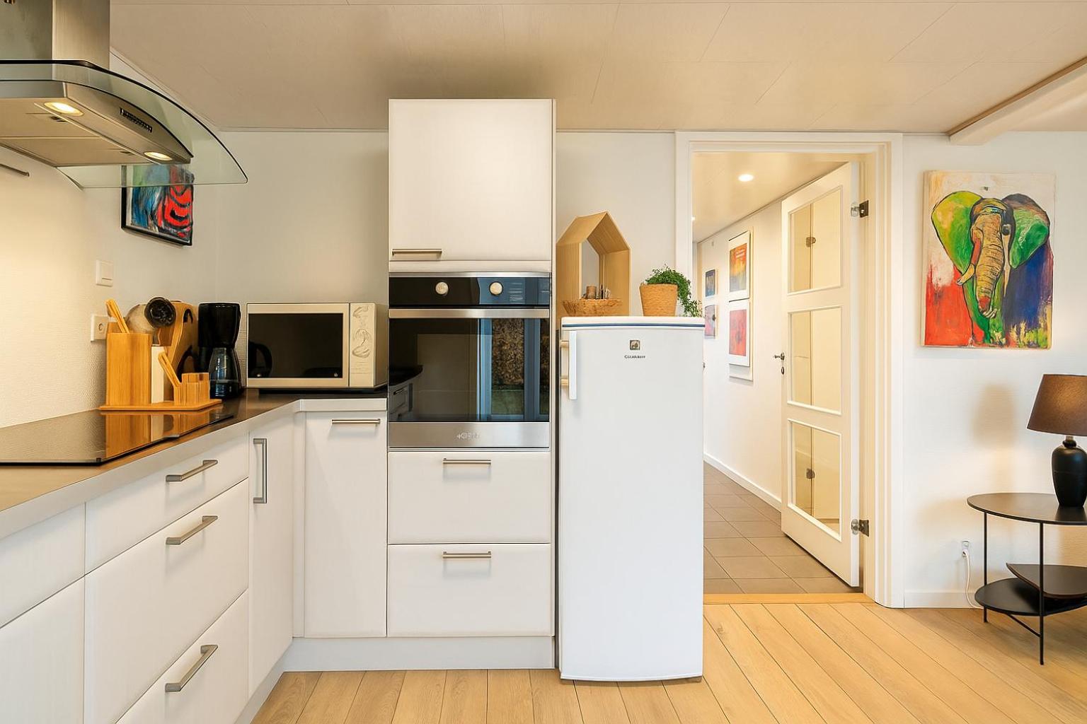 Fiskerhuset i Øster Hurup - i byen, ved stranden