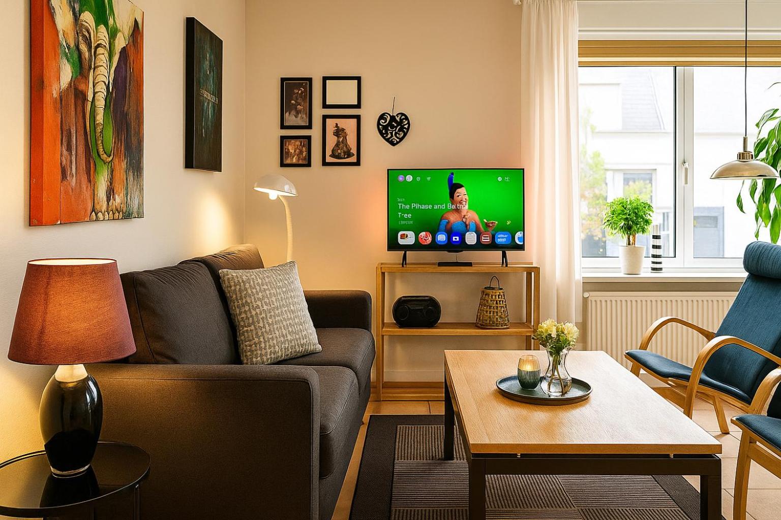 Fiskerhuset i Øster Hurup - i byen, ved stranden