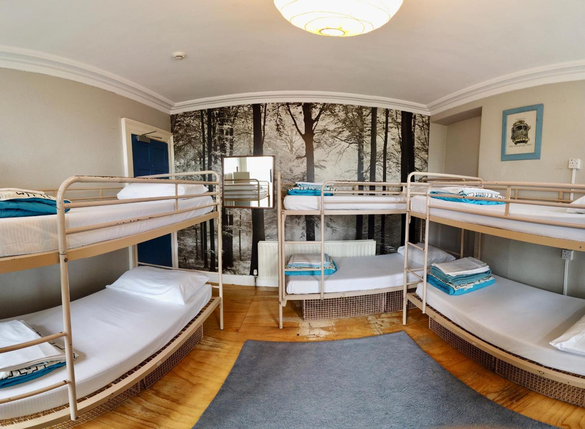 Bed in 8-Bed Mixed Dormitory Room with Shared Bathrooms