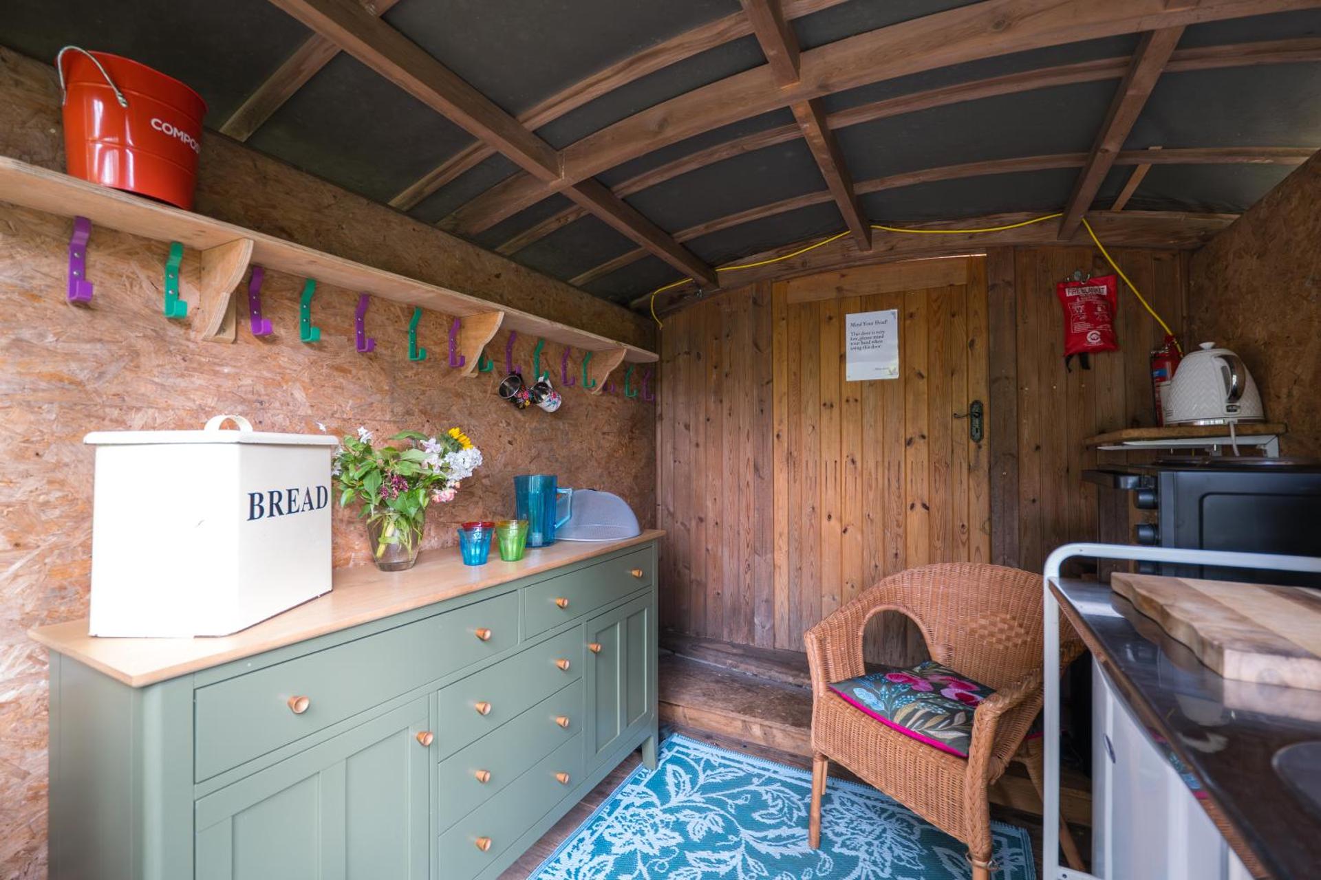 Giant Yurt Sleeping 8 with Spa, Catering, Walled Gardens, Nature Reserve, Free Parking