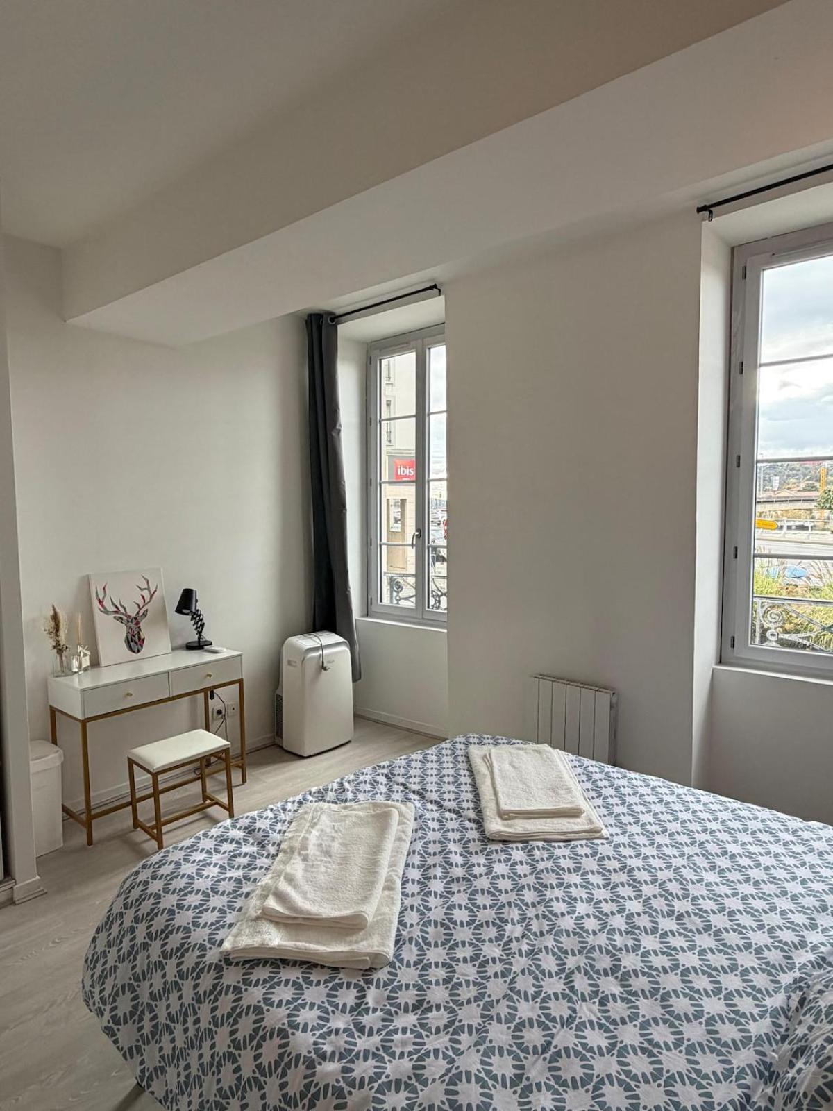 Appartement chaleureux, proche gare et monuments