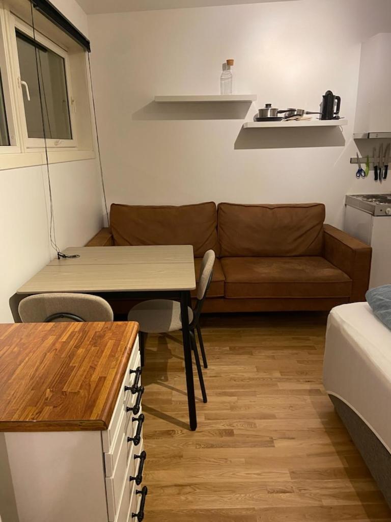 Either a large or a small apartment