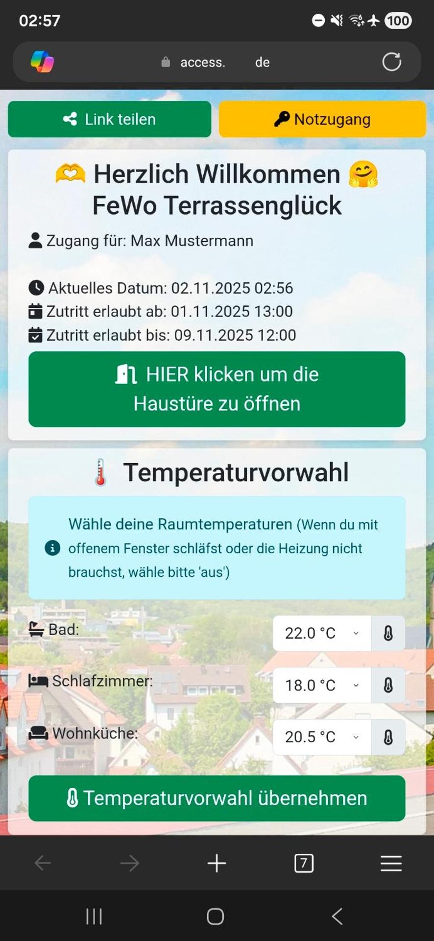 Terrassenglück Ebermannstadt