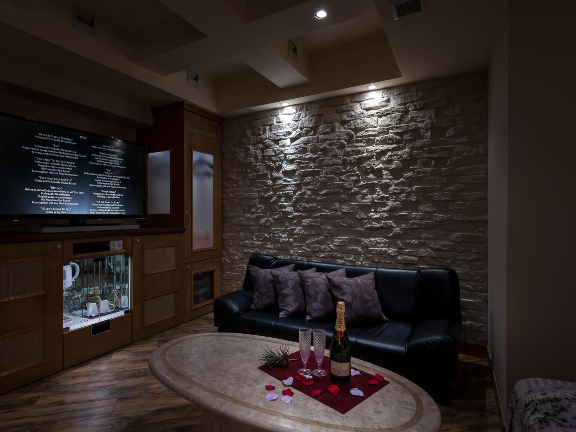 Rom med king-size-seng