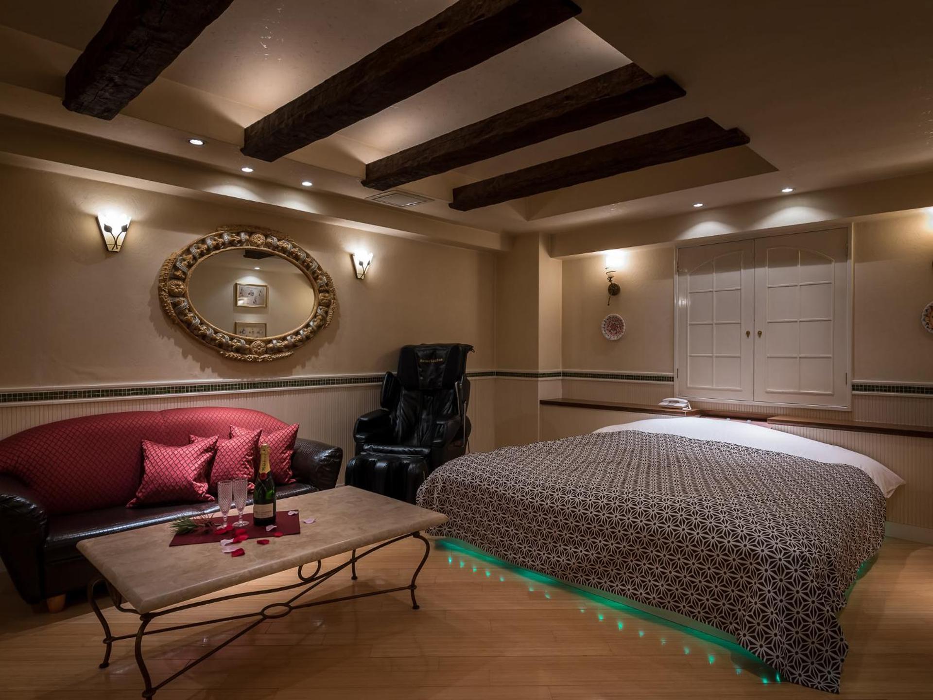 Rom med king-size-seng