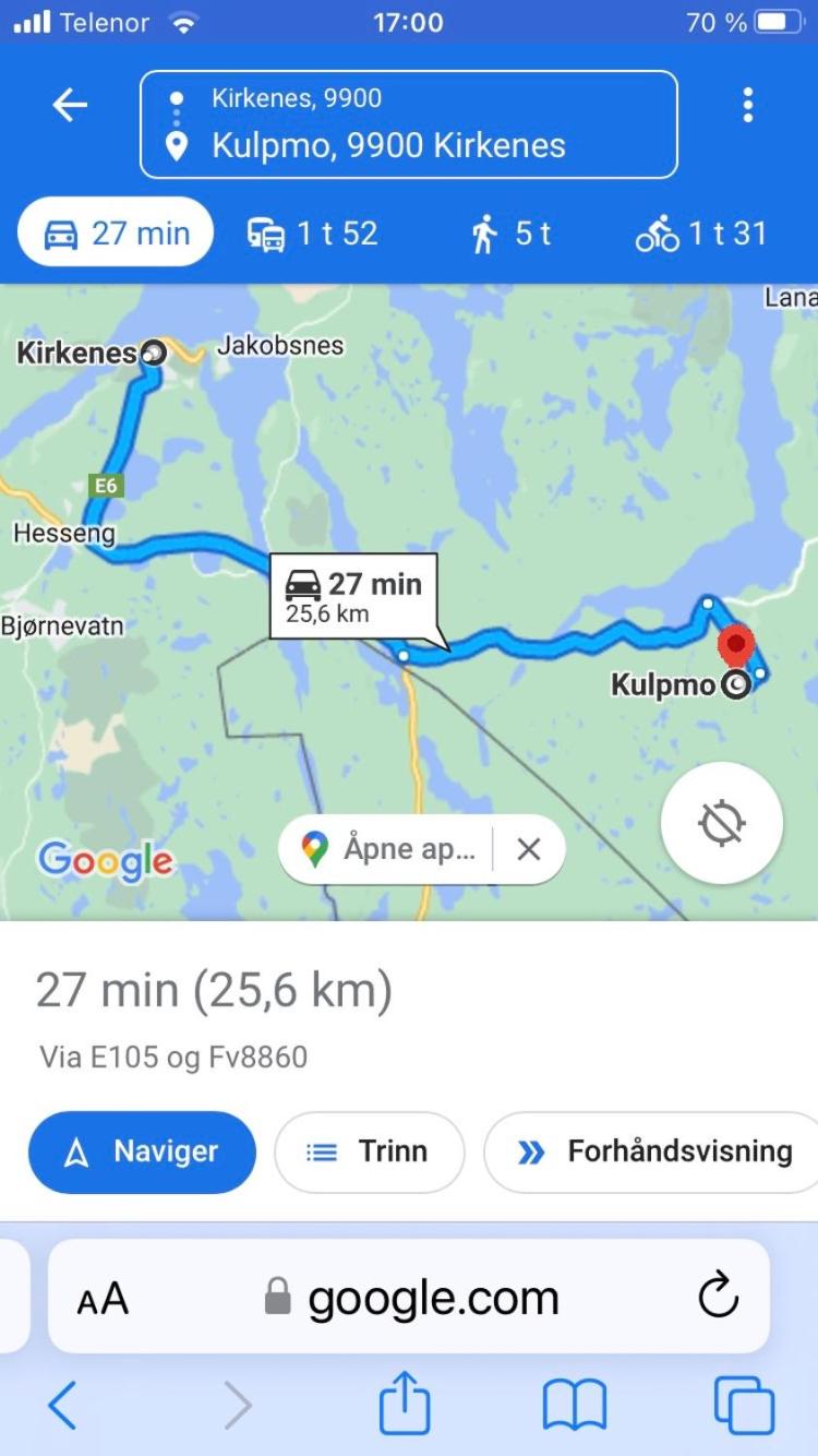 Kulpmo Gård Jarfjord-Kirkenes