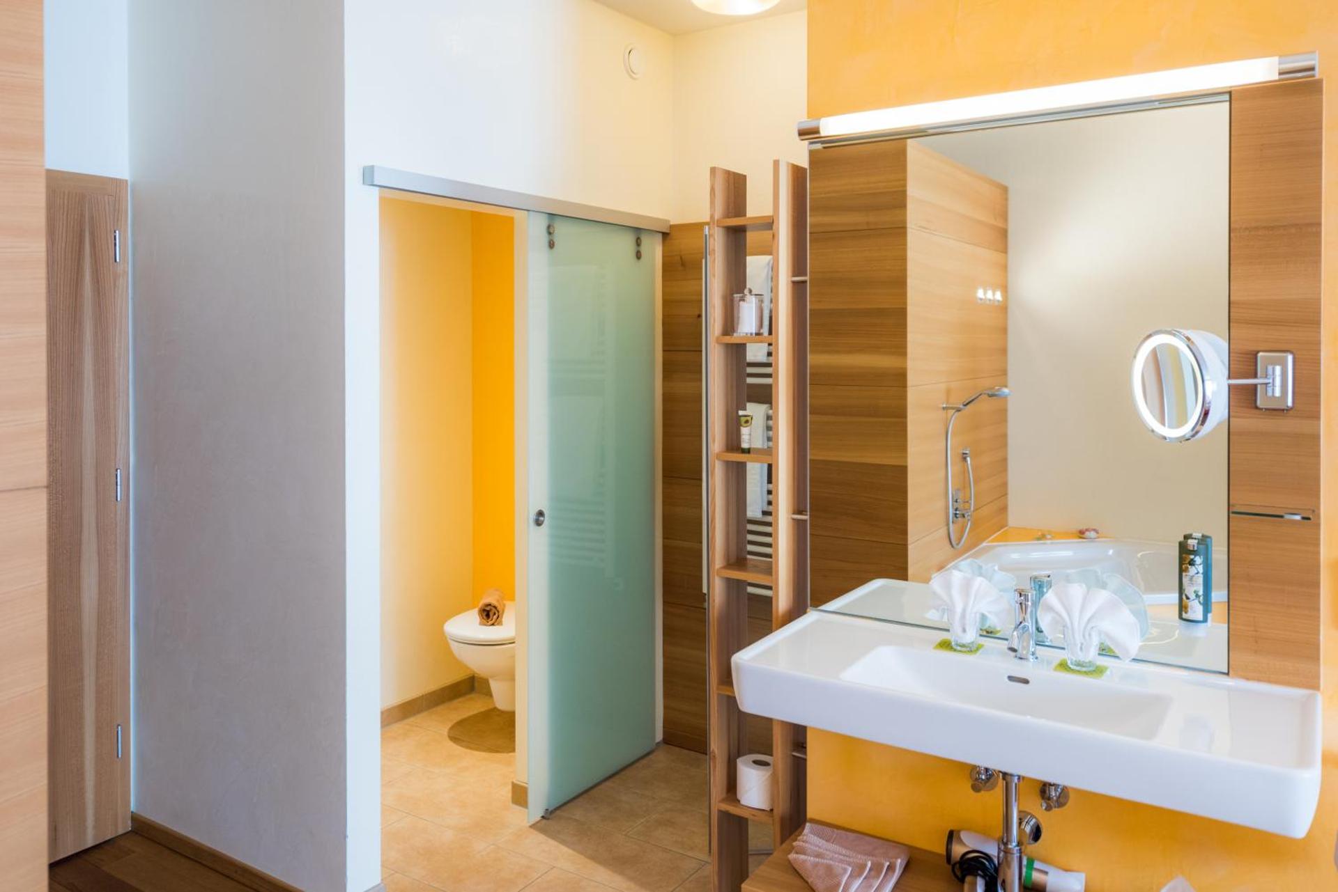 Suite with Tilled Oven