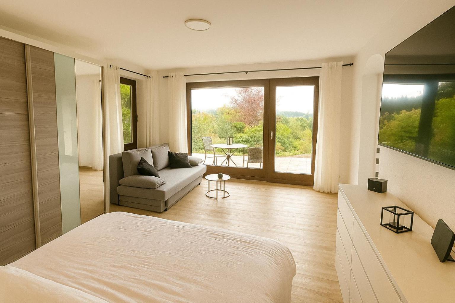 Modernes Apartment mit 180° Bergblick