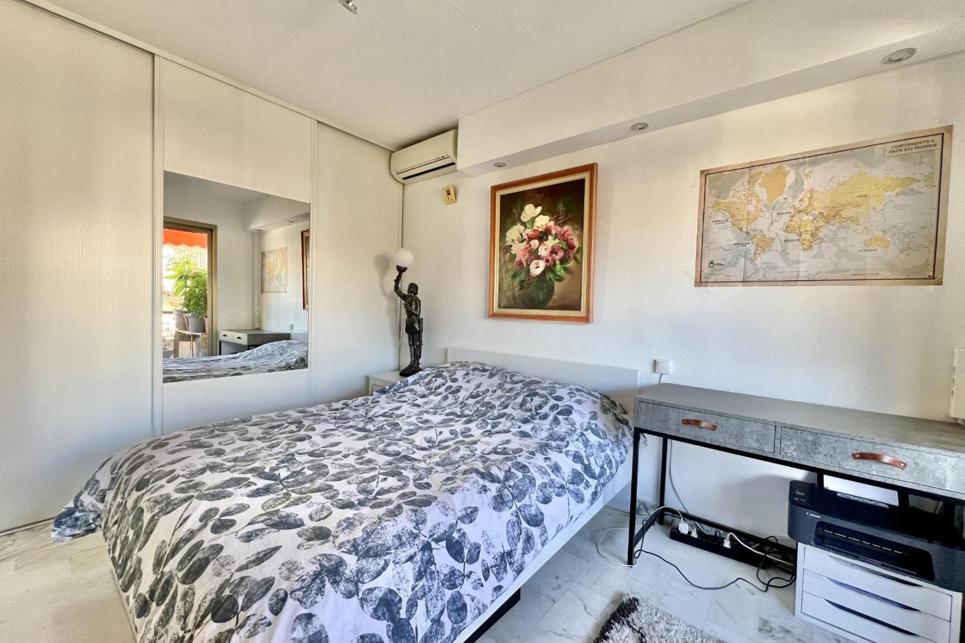 Bright 31m2 flowered terrace near Croisette