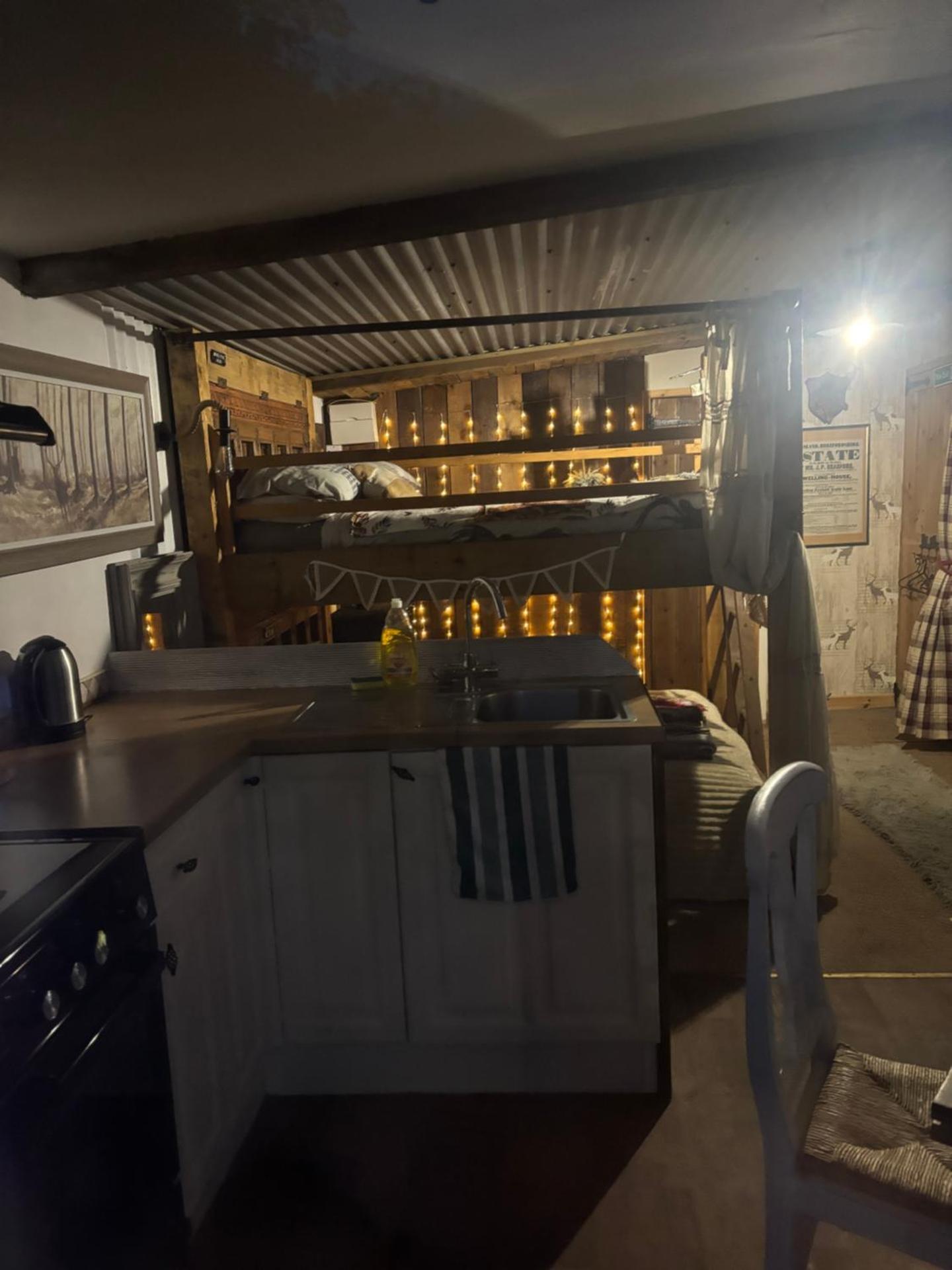 Bridie -rose with wood tub country retreat