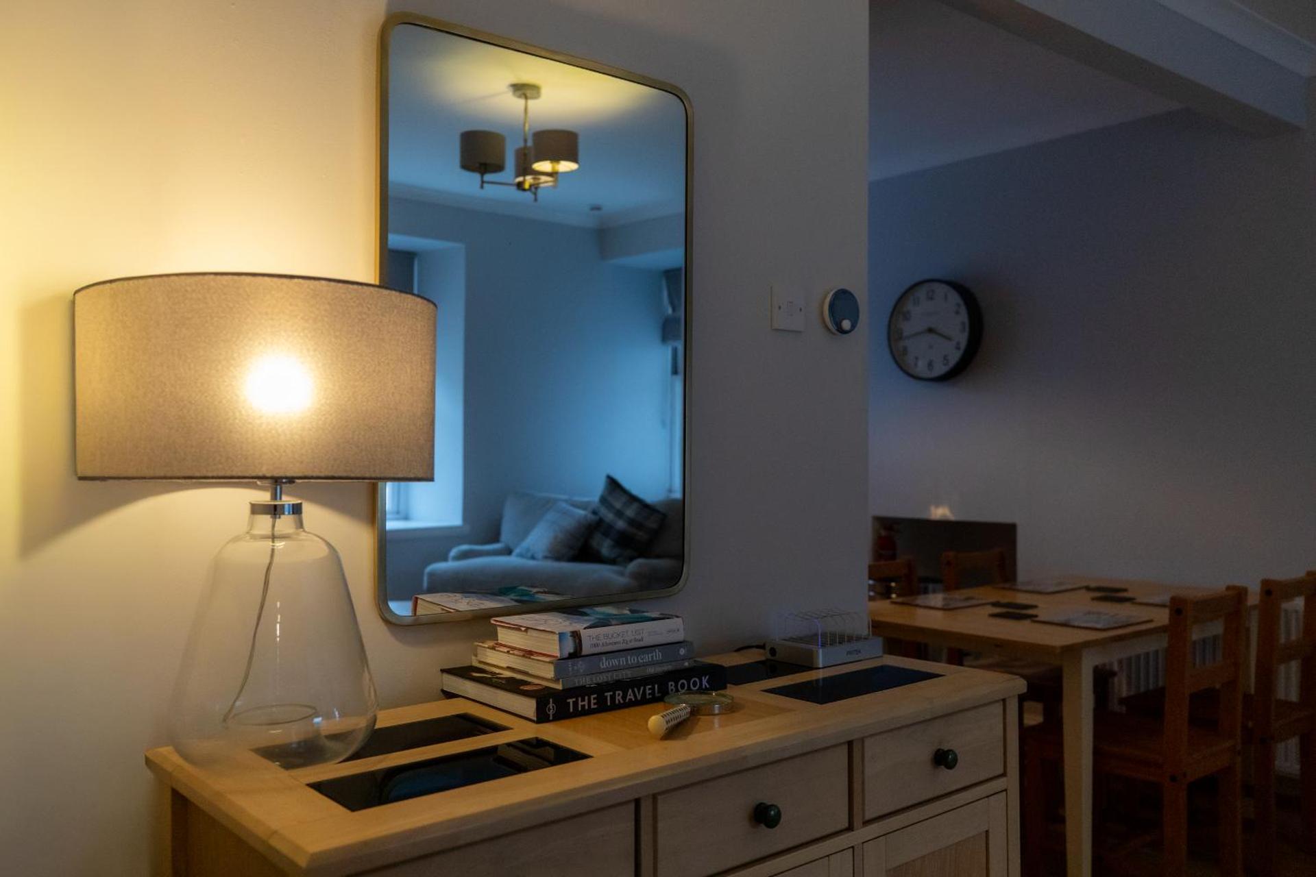 Stonehaven ground floor home with a spectacular harbour view.