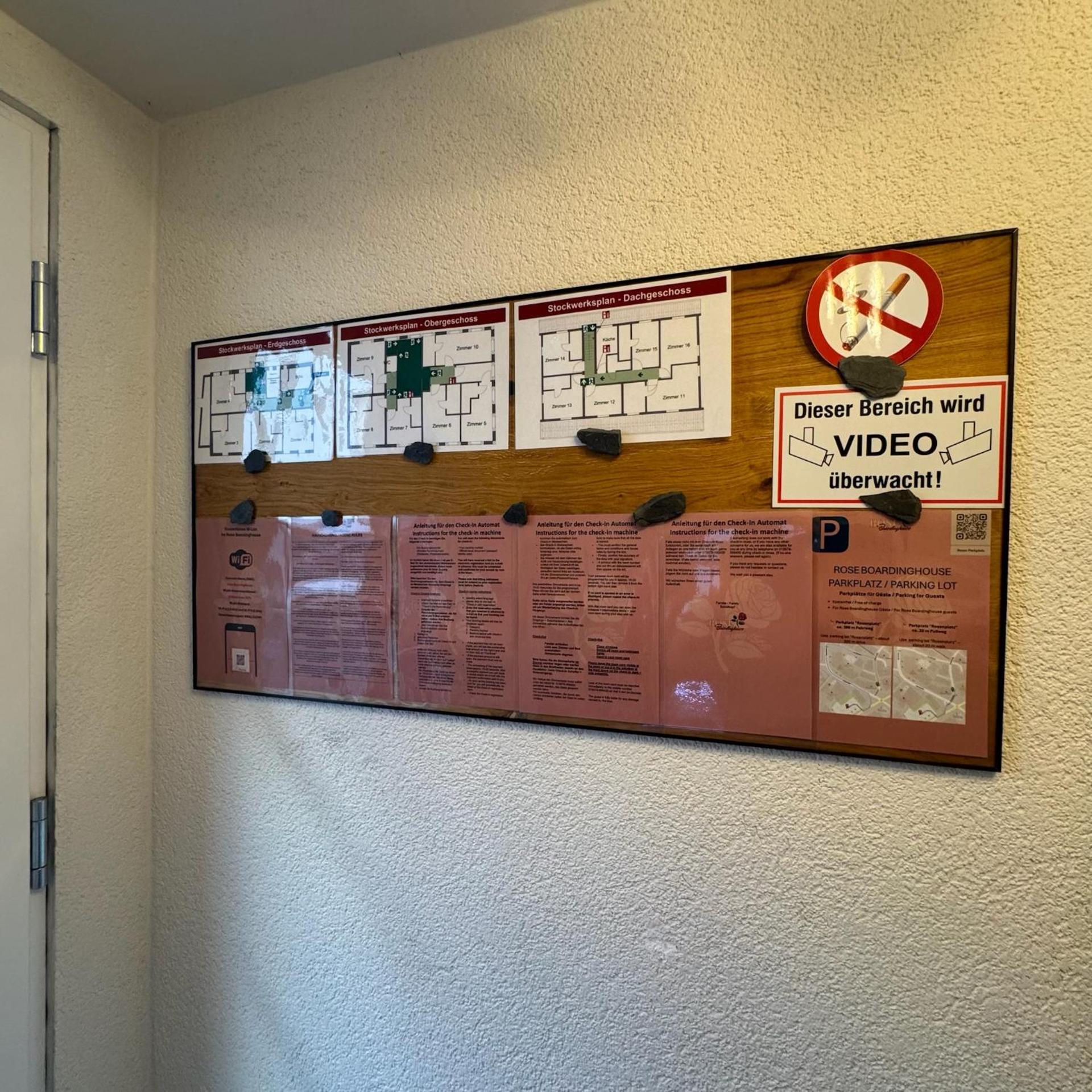 Rose Boardinghouse 24h-7d Self Check-In Automat