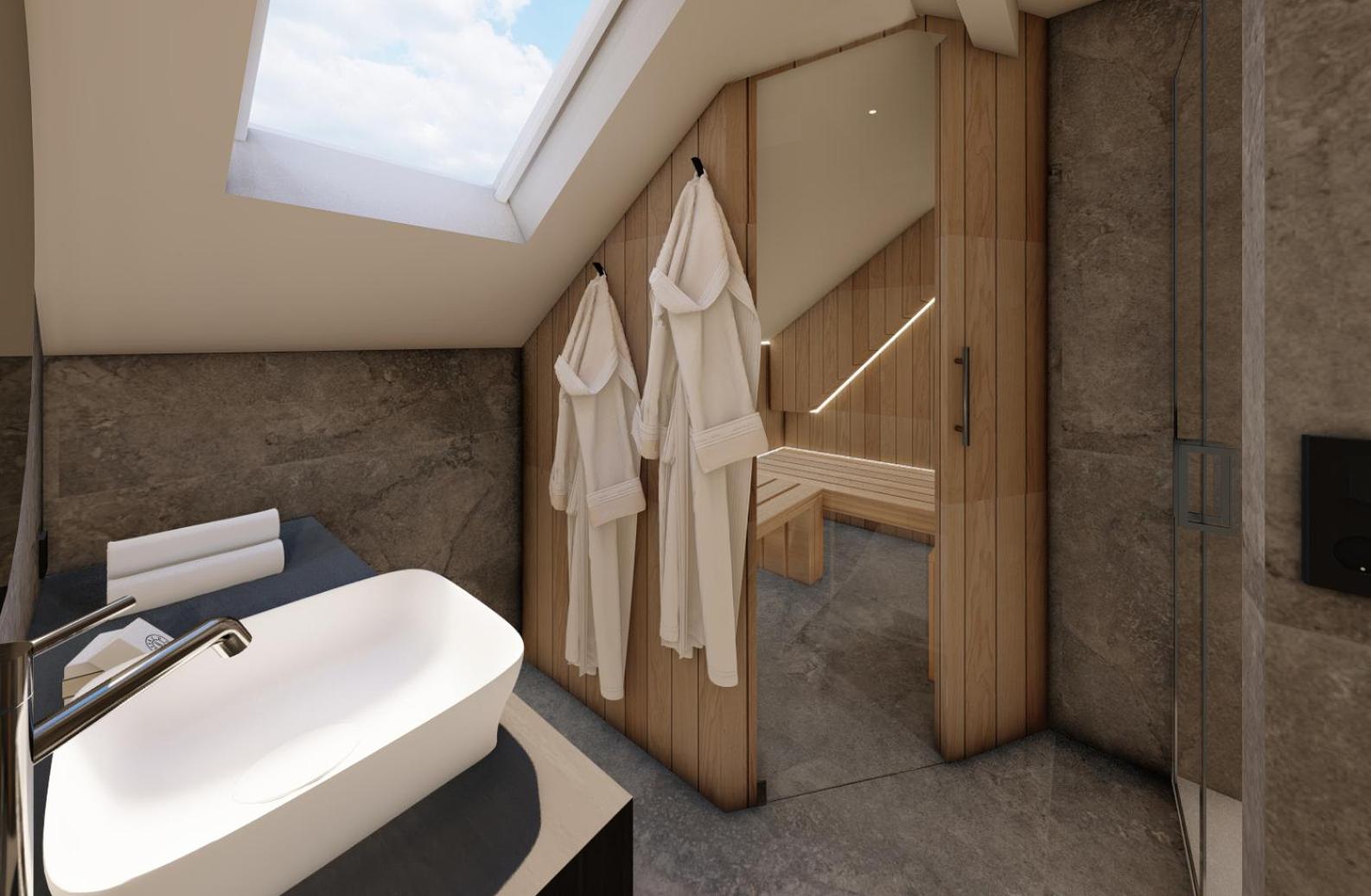 Suite with Sauna