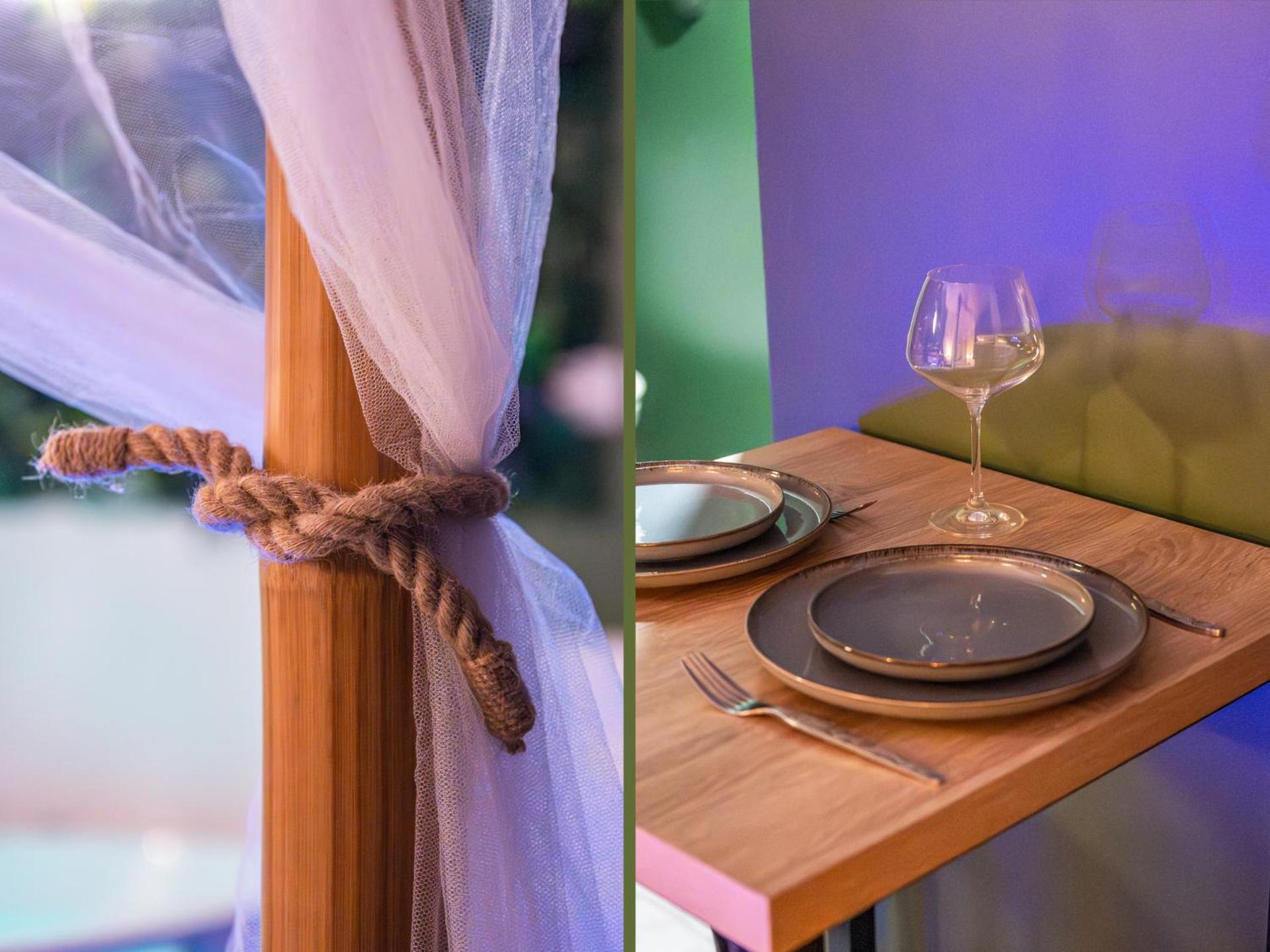 Sault Tropical - Idéal couple - Balnéo Led - Vue parc & montagne - Wifi - Stationnement gratuit - 5min à pied des bars, restaurants & commerces