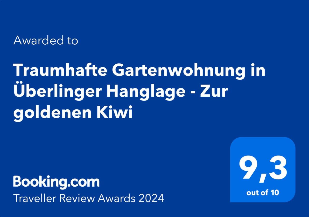 Traumhafte Gartenwohnung in Überlinger Hanglage - Zur goldenen Kiwi