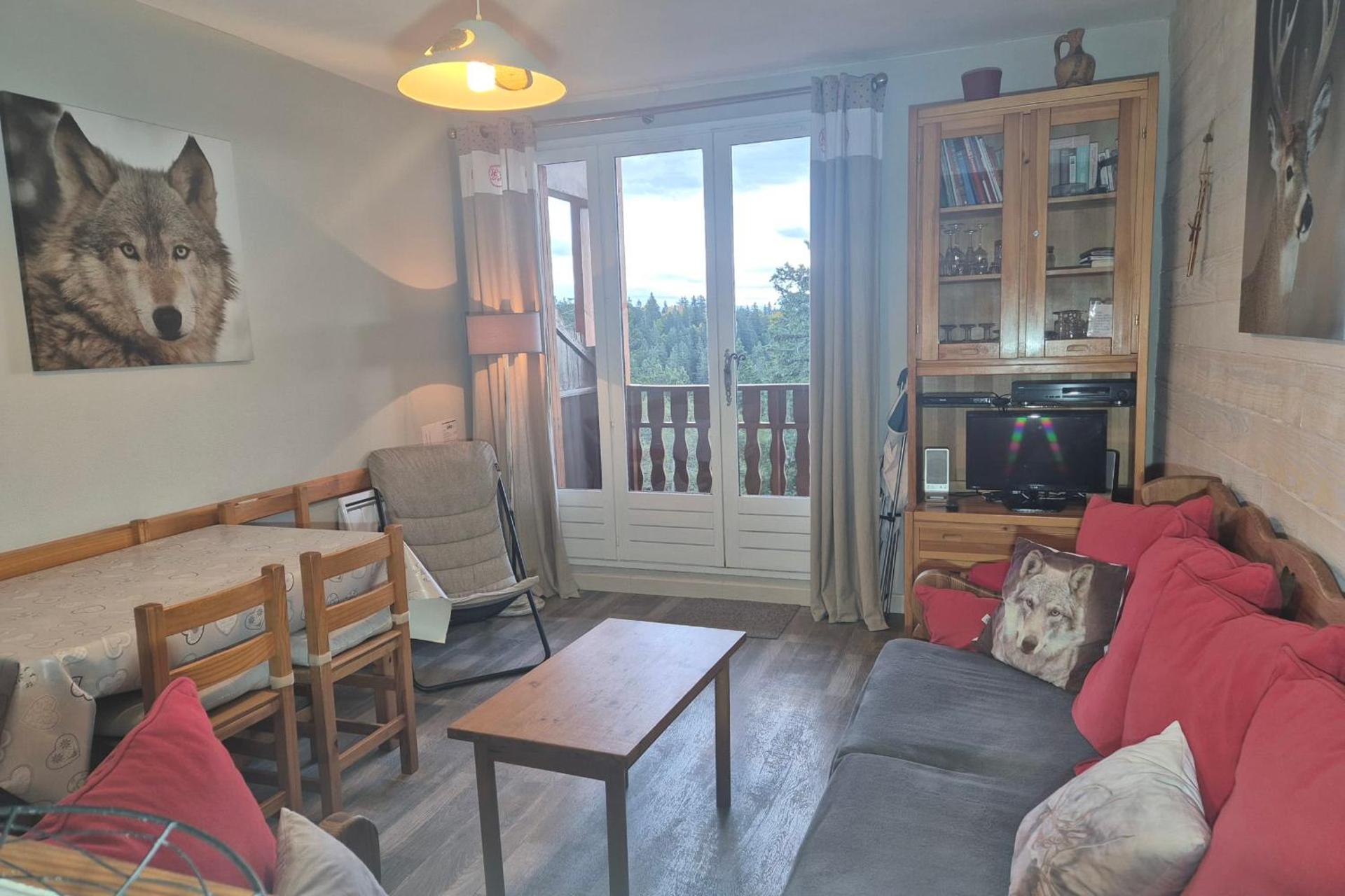 Appartement familial au Revard Vue imprenable et accès direct aux pistes