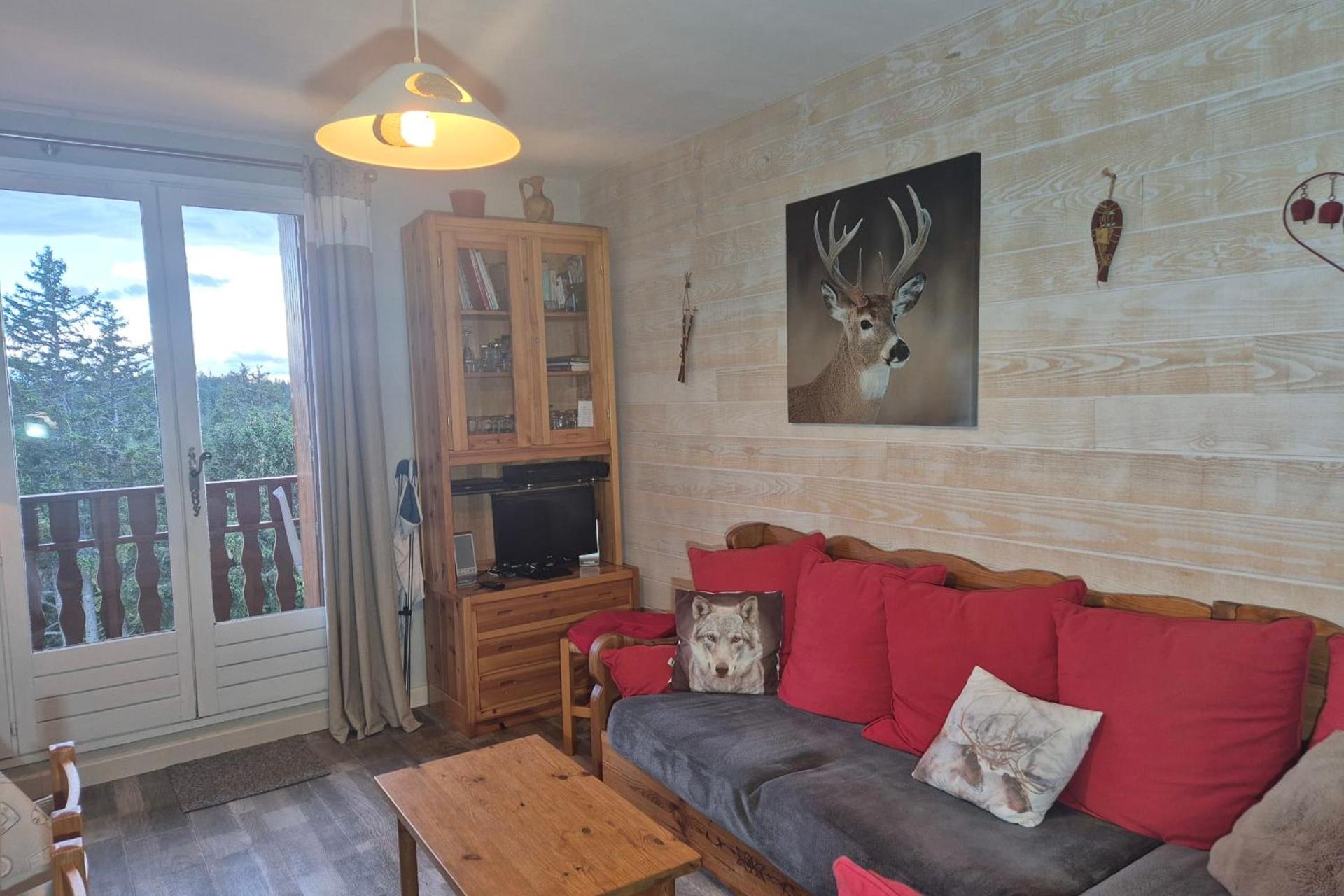 Appartement familial au Revard Vue imprenable et accès direct aux pistes