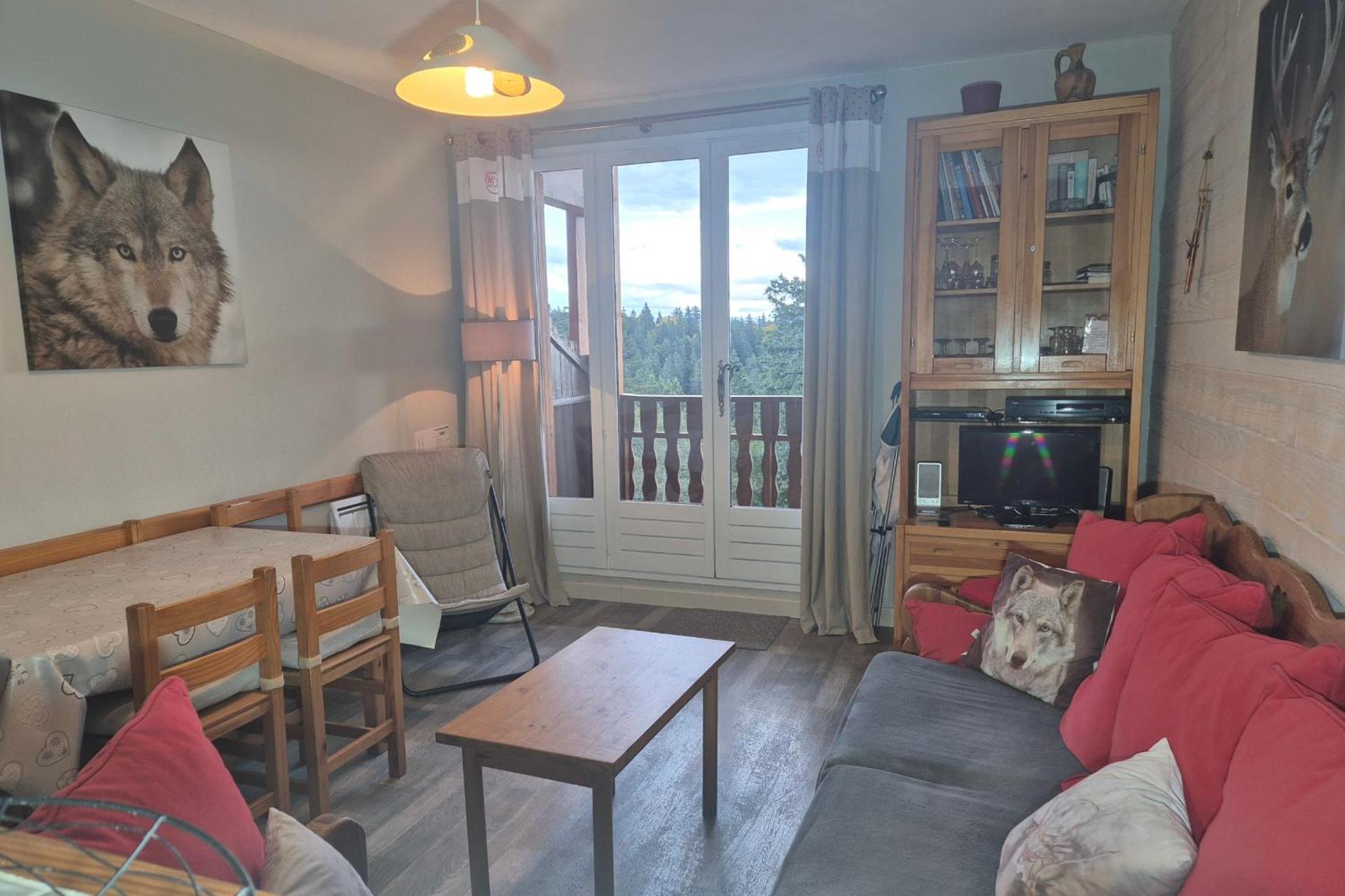 Appartement familial au Revard Vue imprenable et accès direct aux pistes