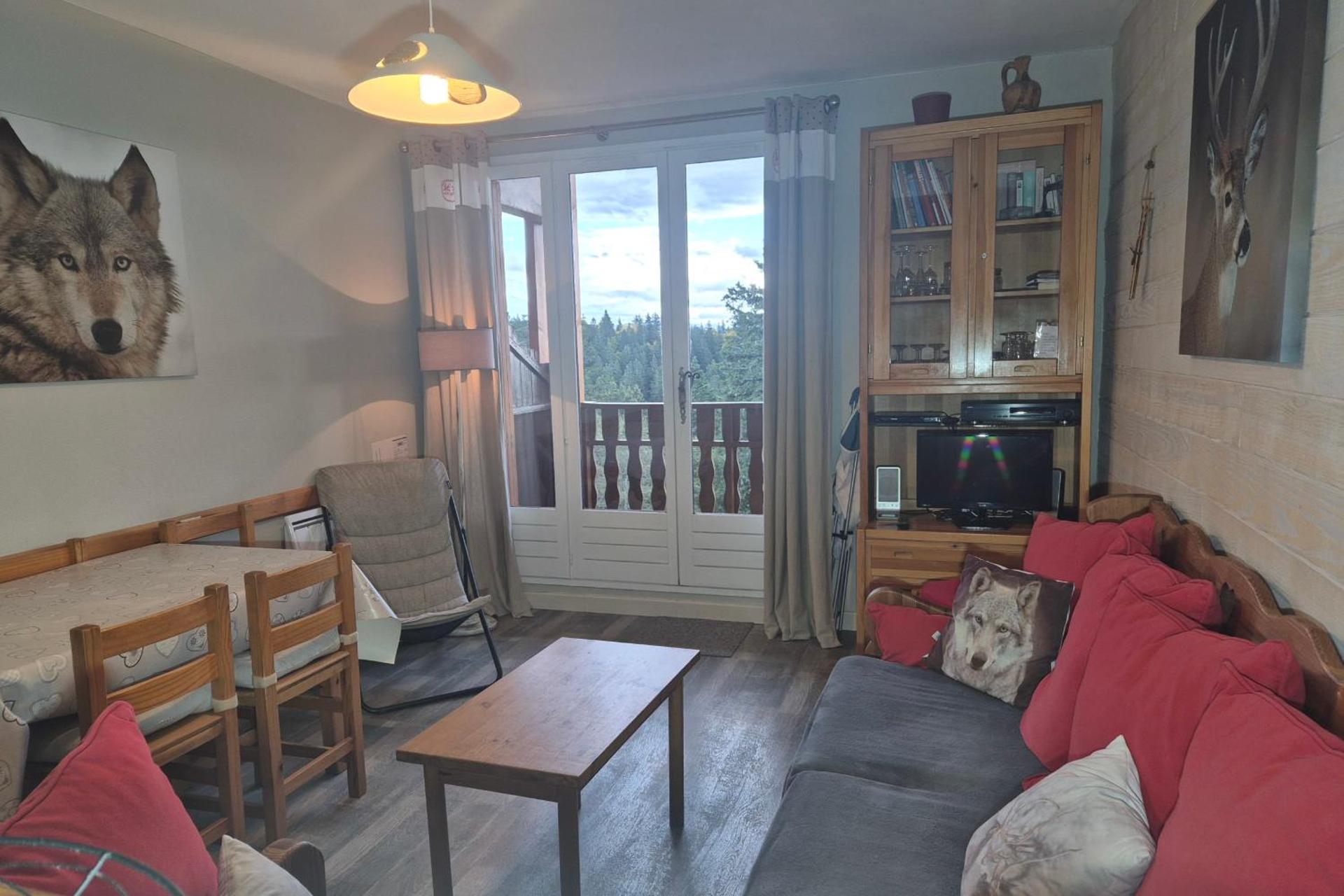 Appartement familial au Revard Vue imprenable et accès direct aux pistes