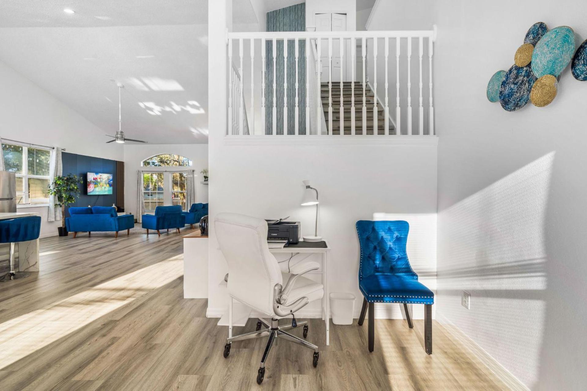 Beautiful 5BR 4 baths Themed home near Disney and Universal, Private Pool, Gameroom, baby Crib and more