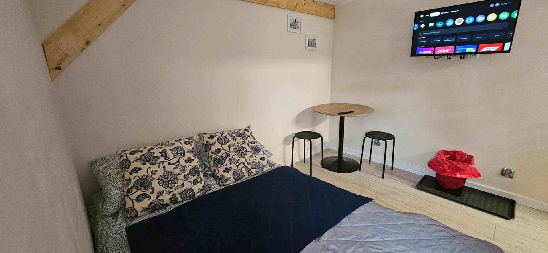 Przytulny pokój w Mazurska Ostoja ze wspólną łazienką i kuchnią