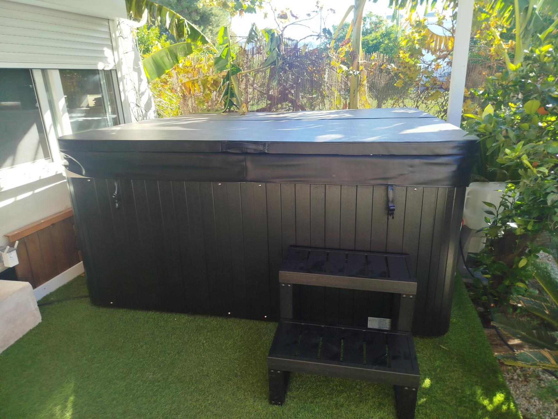 Caravana en la huerta