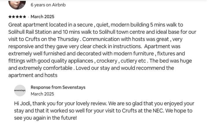 Solihull Modern Living - 1 Bed Apartment