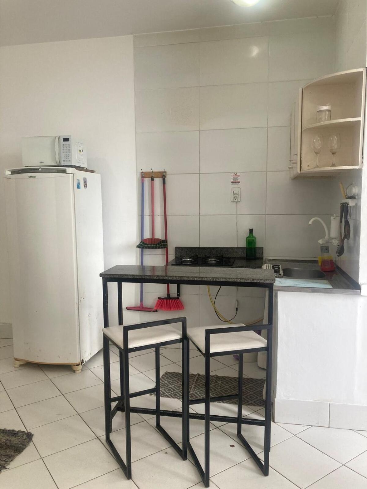 Studio com ar condicionado no coração de Salvador