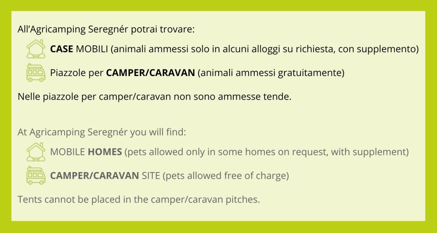 Seregnér Agricamping & Homes - Adults Only 18