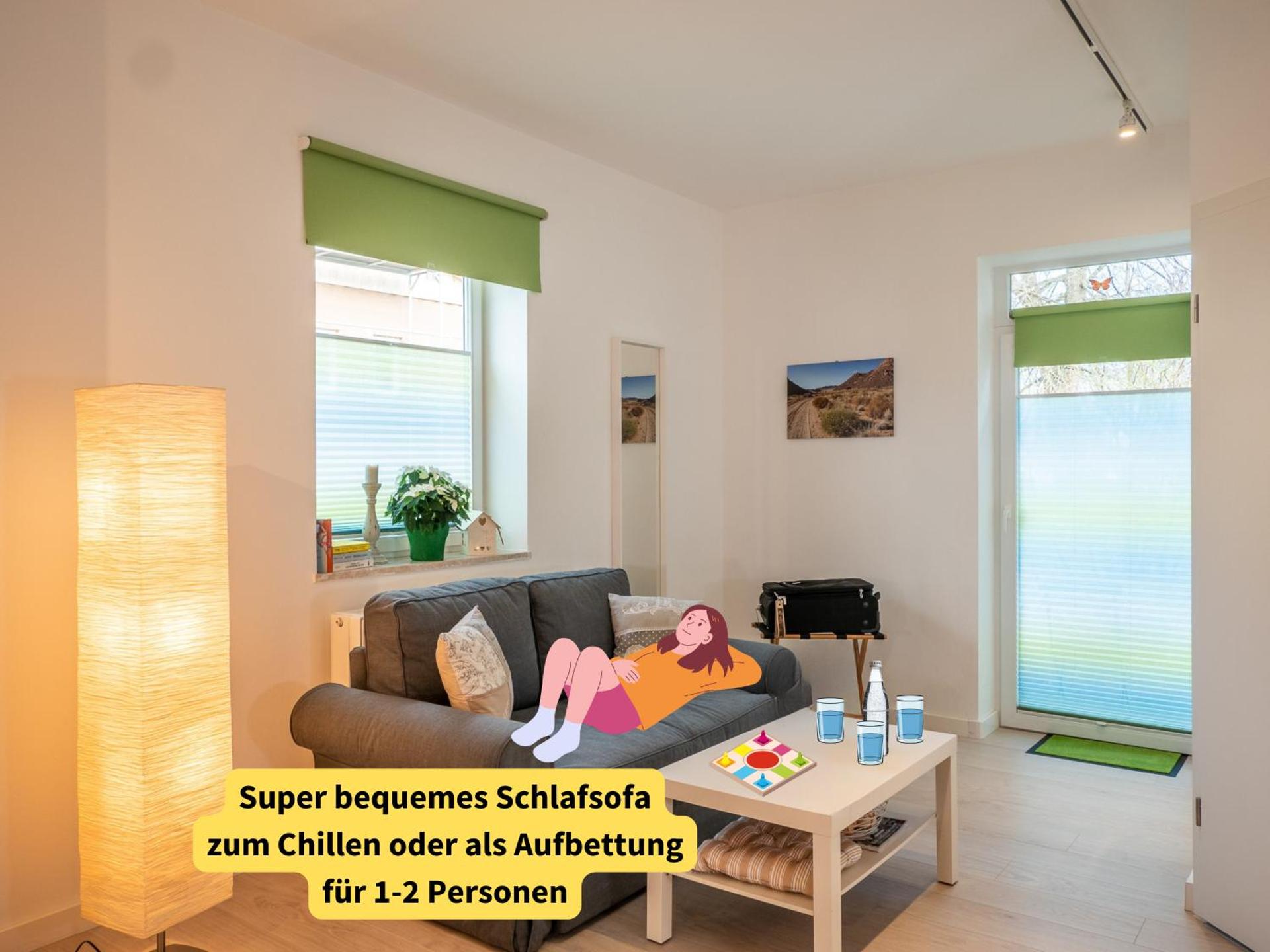 Apartment mit Terrasse im Nebenhaus