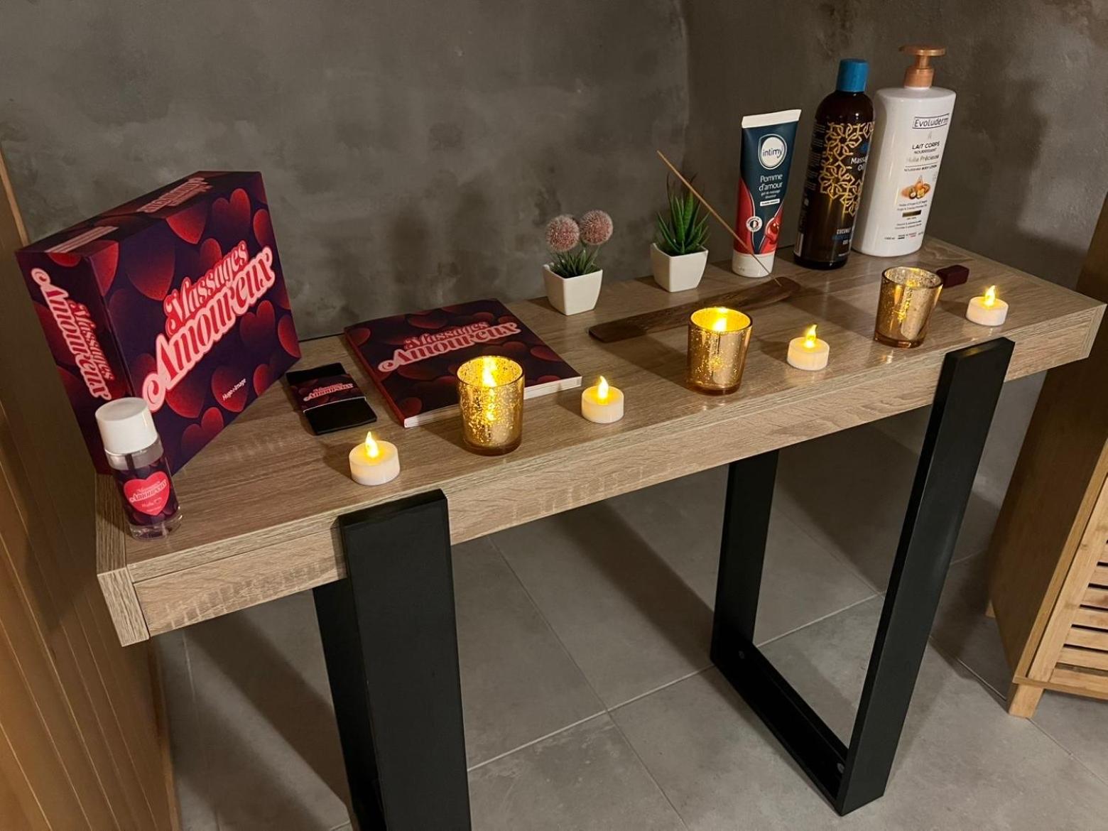 Studio Glamour avec espace balnéo privé