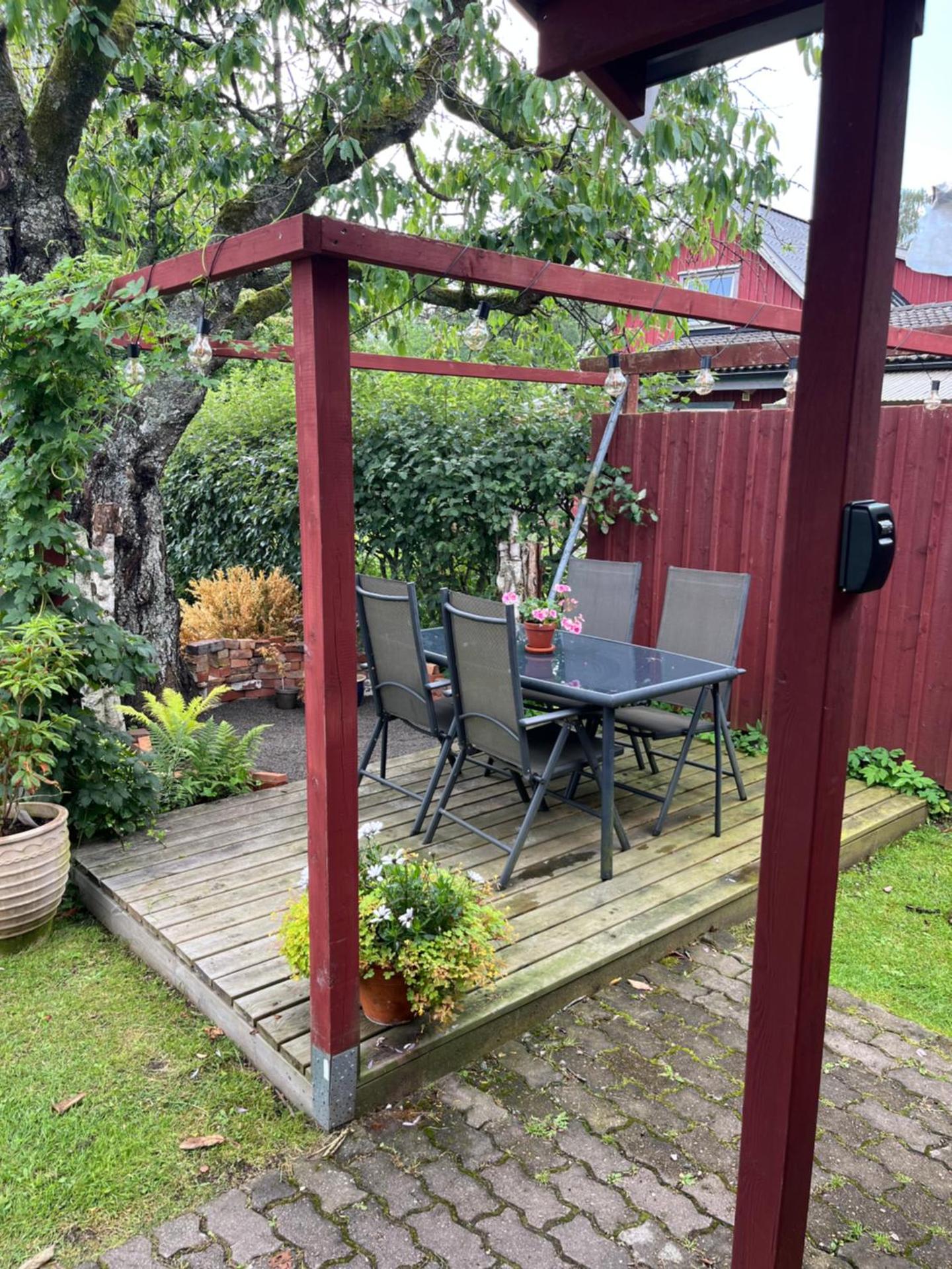 Mindre lägenhet i en lantlig miljö i Skrea