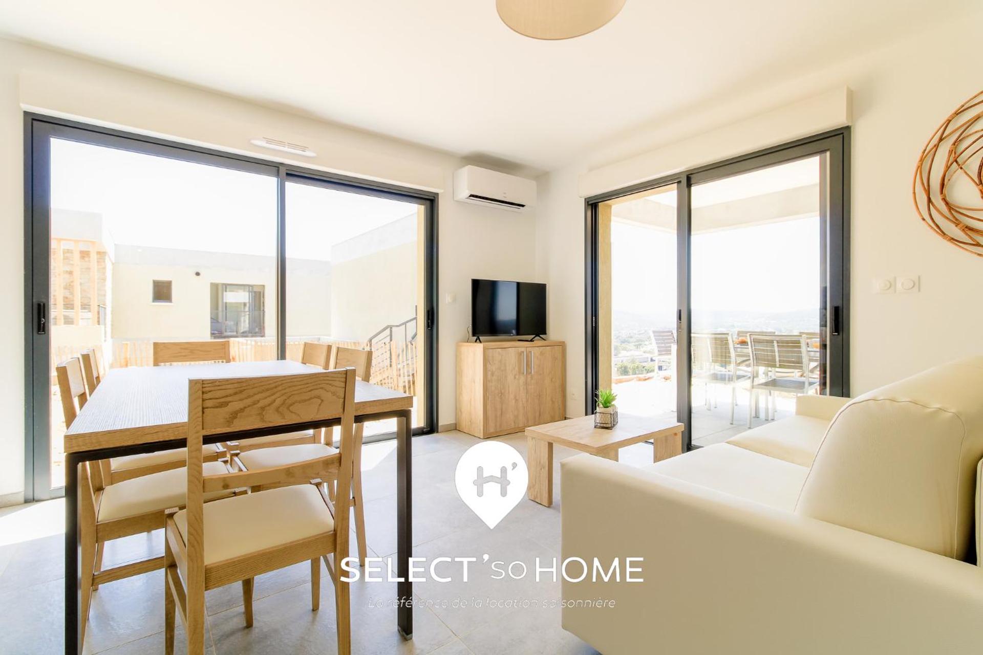 SELECT'soHOME - T3 - Résidence avec piscine et cascade ! - CAPNAT-C03