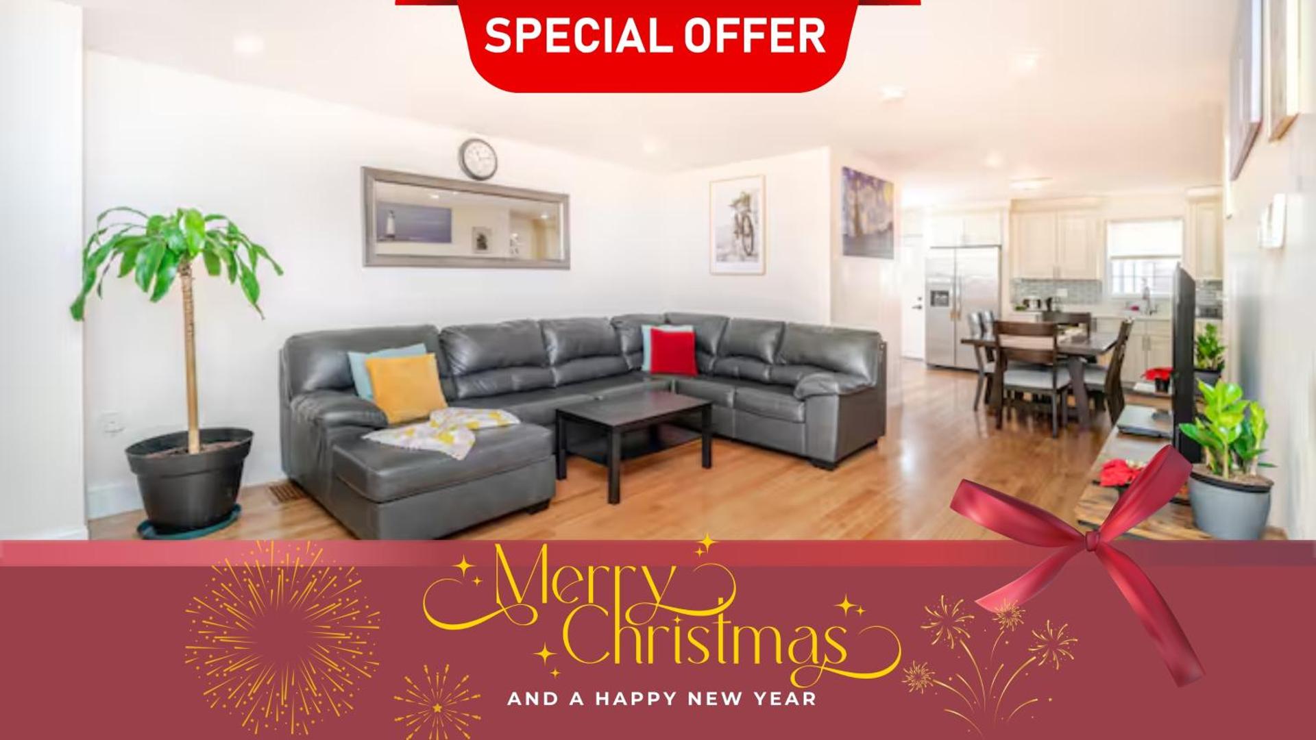 39 - 3BR Quincy - Stunning Townhouse near Adams