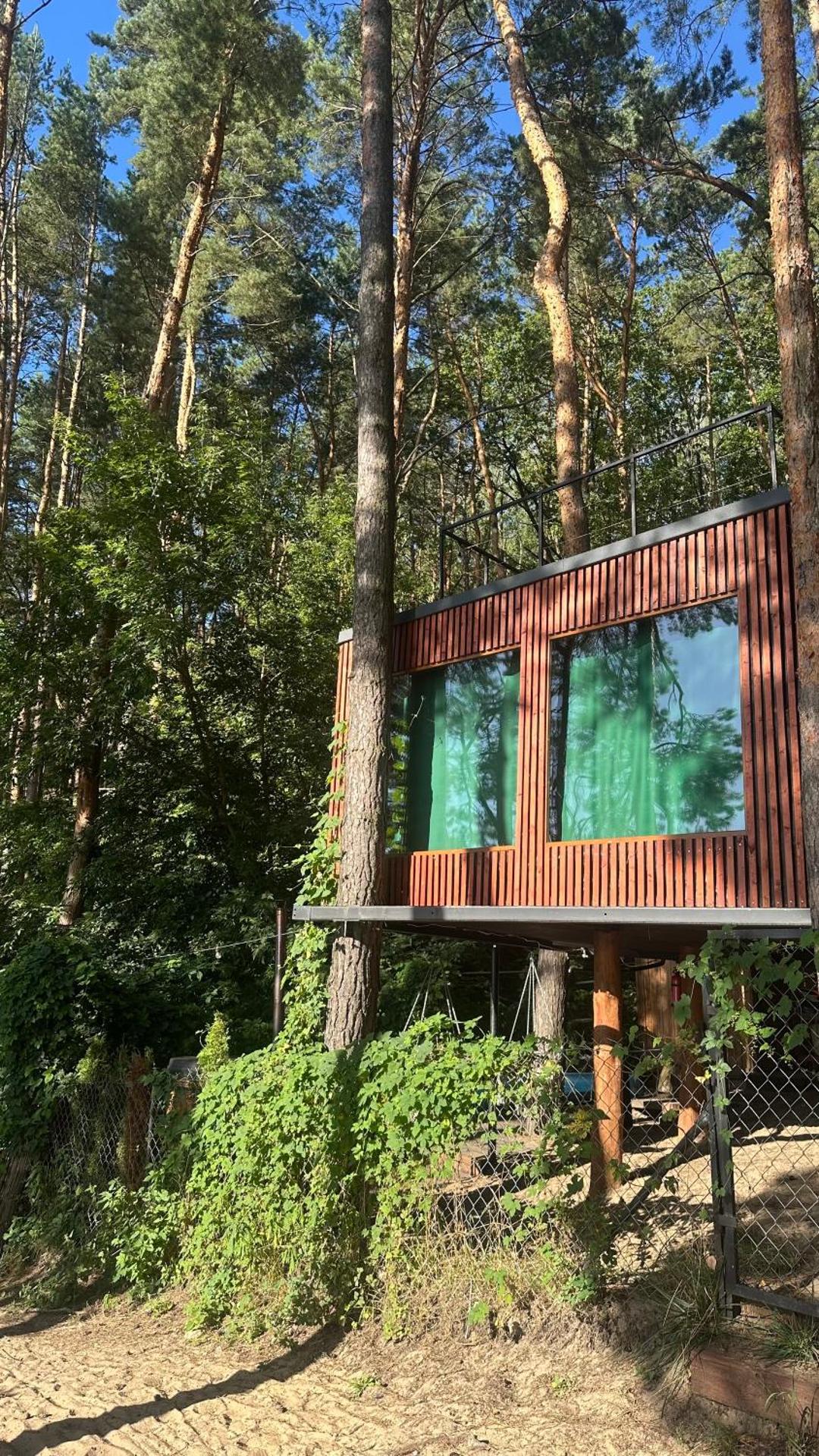 Nad Narvią - dom na drzewie