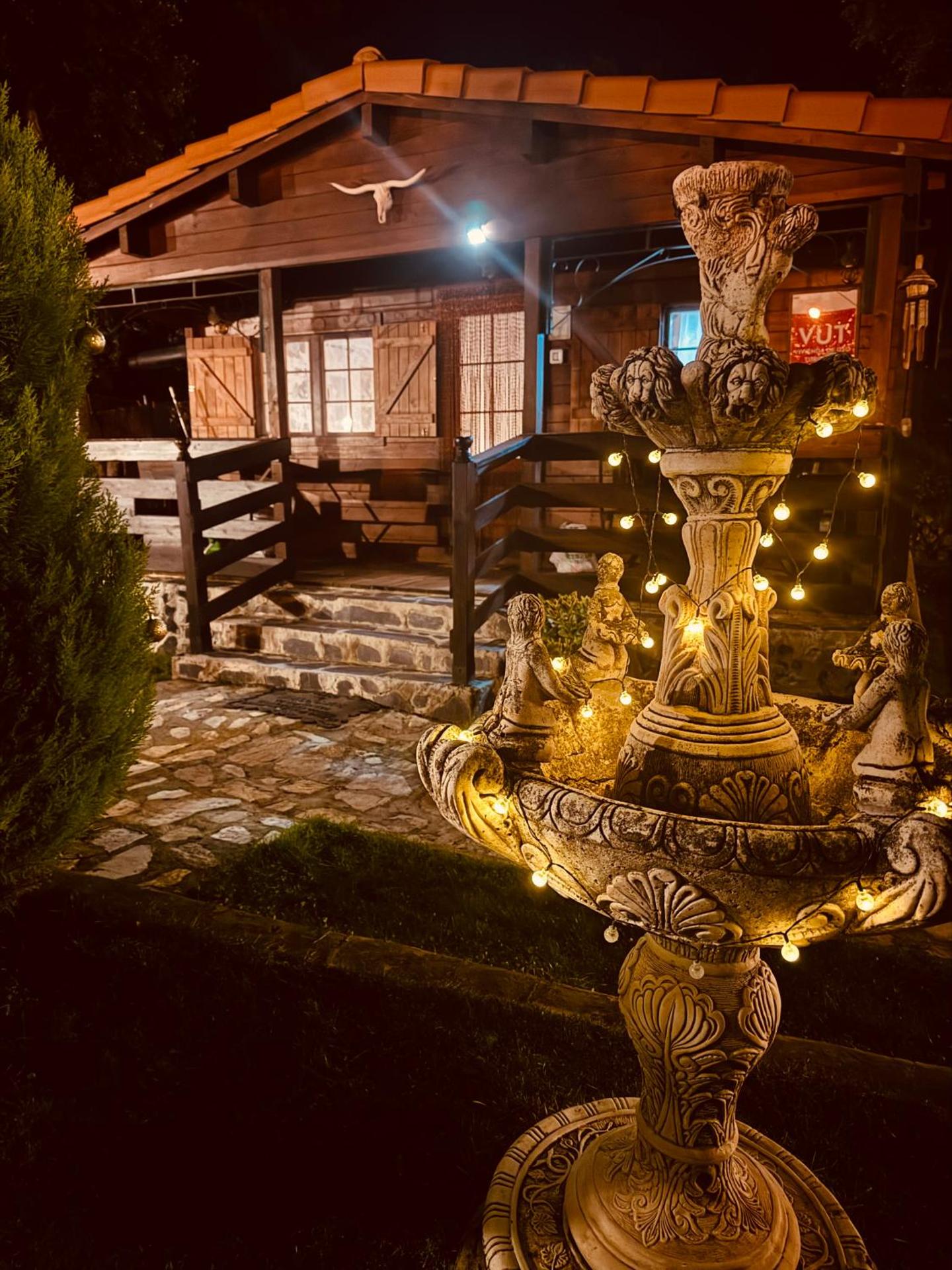 Desconexión y paz, cabaña en la sierra